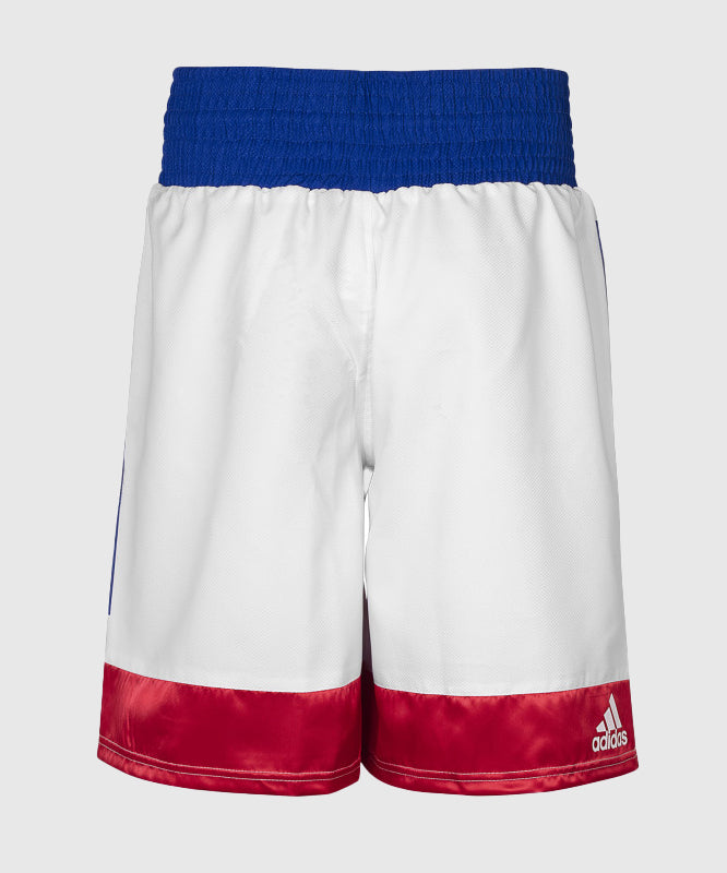 Adidas FFB Pantaloncini Boxe Inglese - Bianco