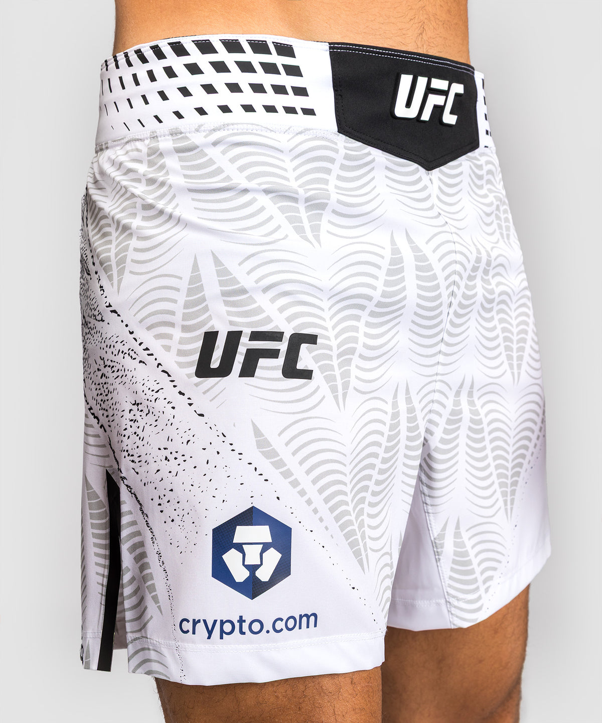 Men's UFC Zenith by Venum White Authentic Fight Night Short Fit Fight Short