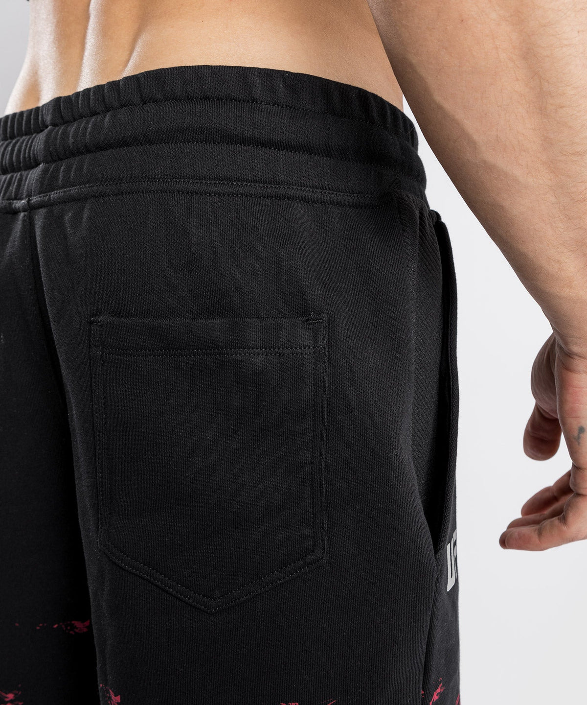 Venum Authentic Fight Week 2.0 UFC Baumwoll-Shorts - Schwarz/Rot