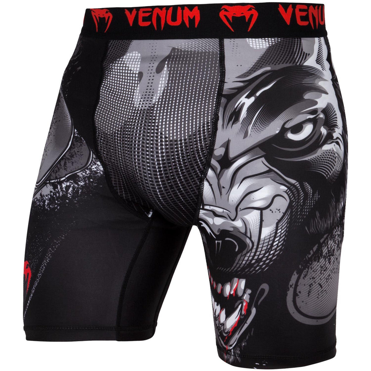 Short de compression Venum Werewolf - Noir/Gris