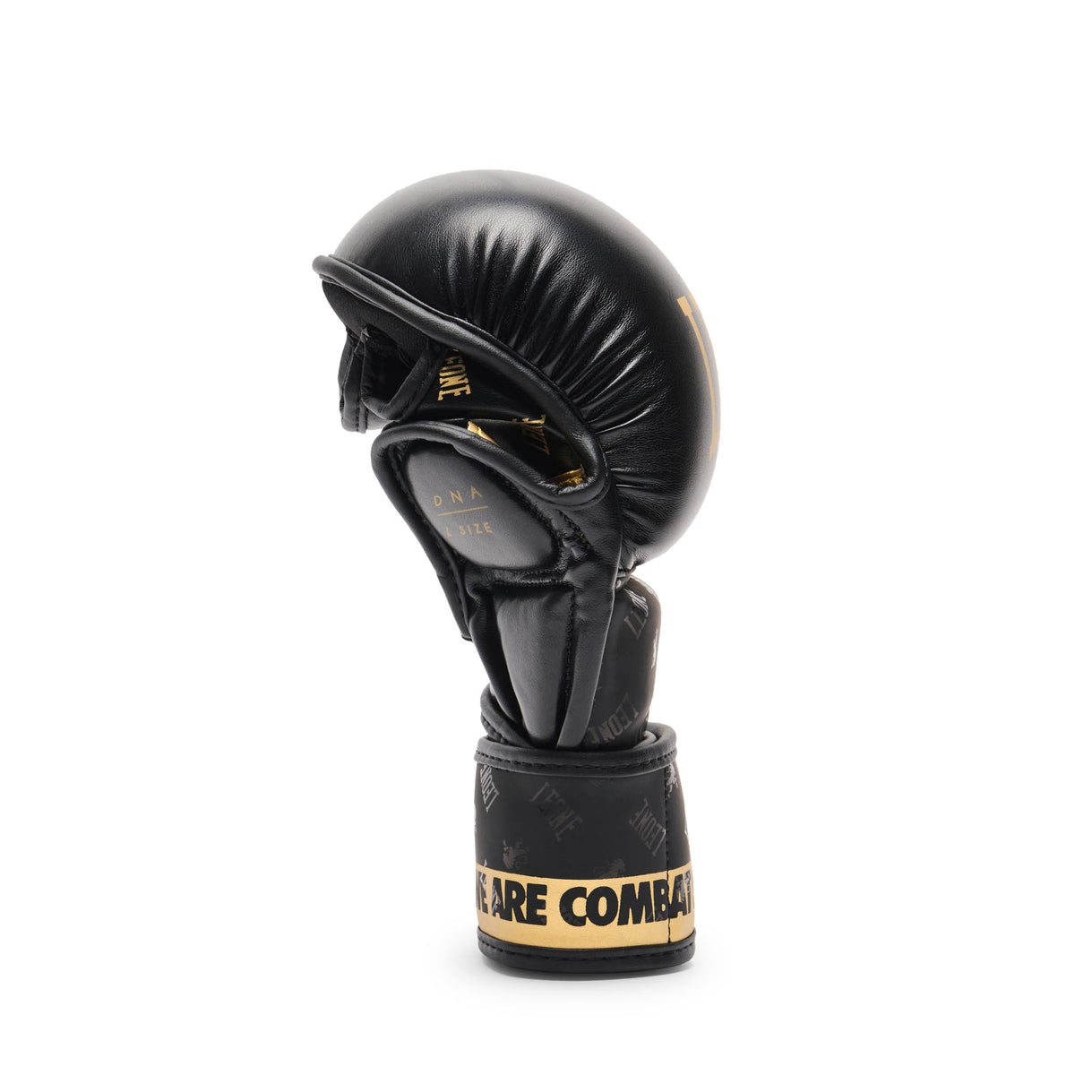 Leone DNA MMA-Sparring-Handschuhe - Schwarz/Gold