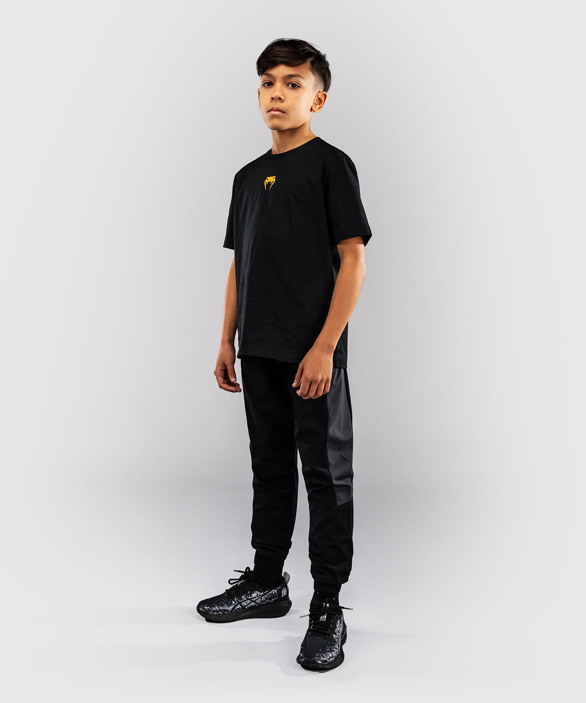 Venum Essential T-shirt in cotone per bambini - Nero/Oro