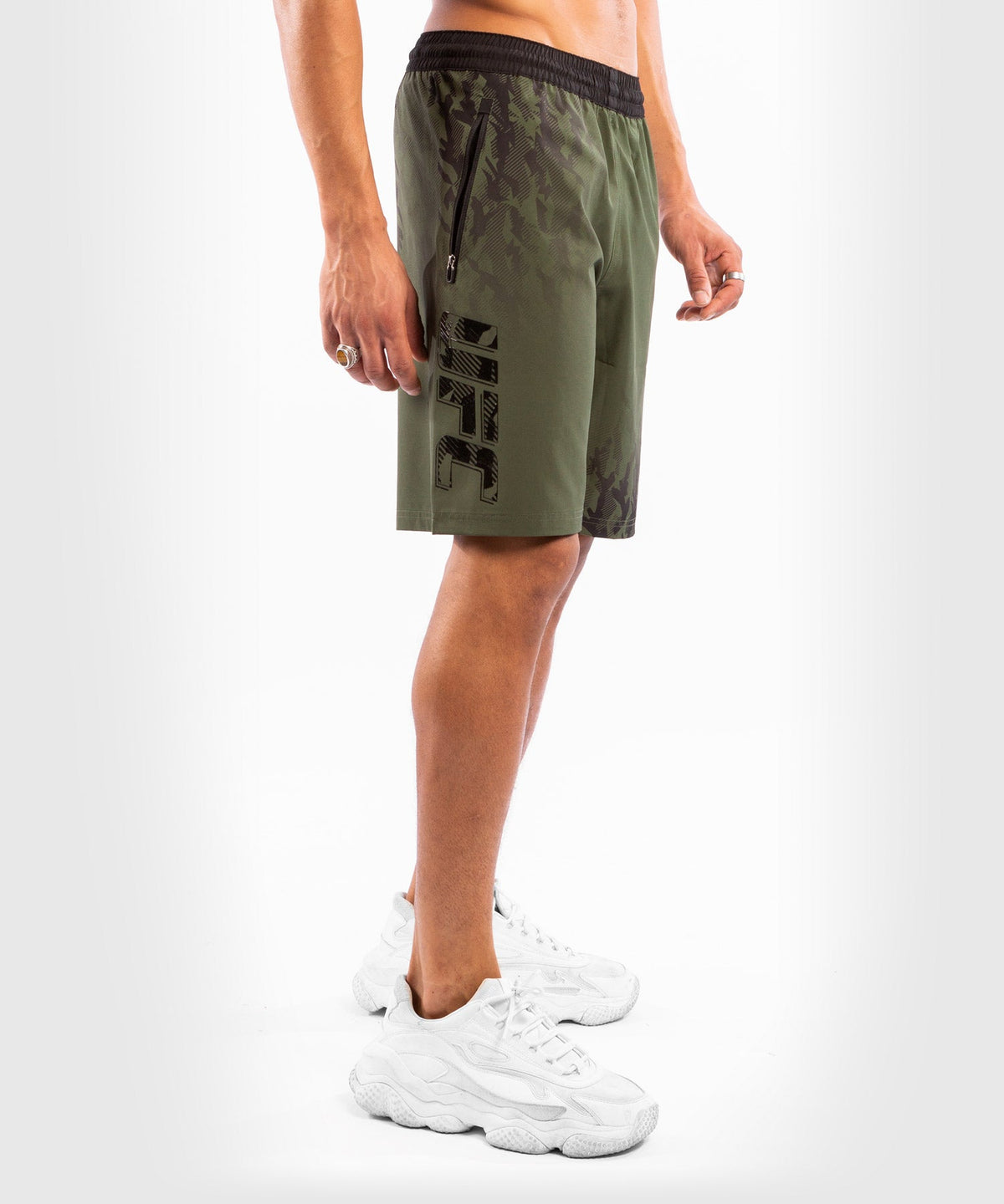 UFC Men's Sport Shorts Venum Authentic Fight Week - Khaki