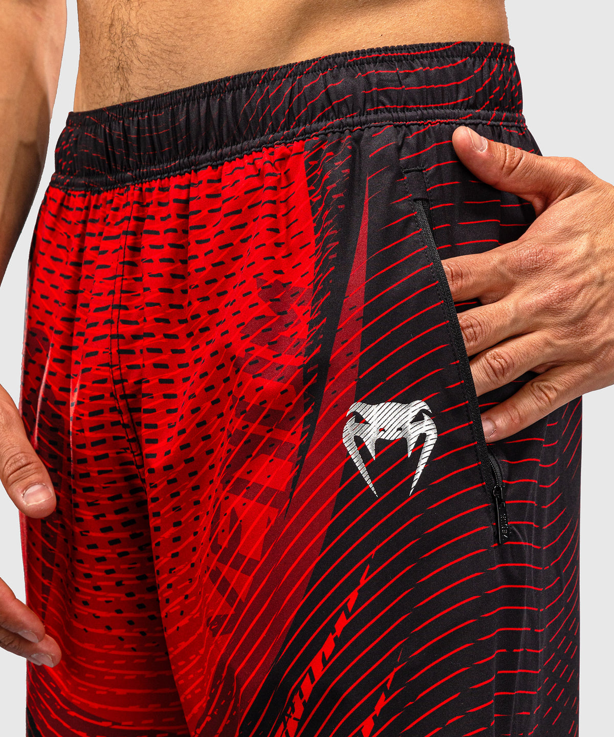 Venum Galactic 3.0 Pantalón Corto de  Entrenamiento - Rojo/Plata