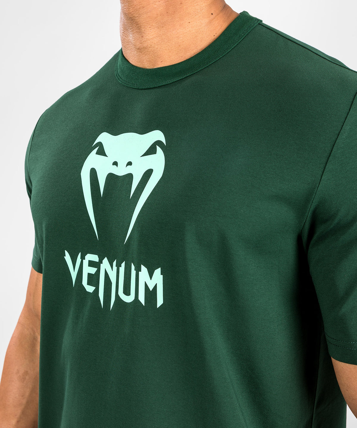 T-Shirt Venum Classic - Vert Foncé/Turquoise