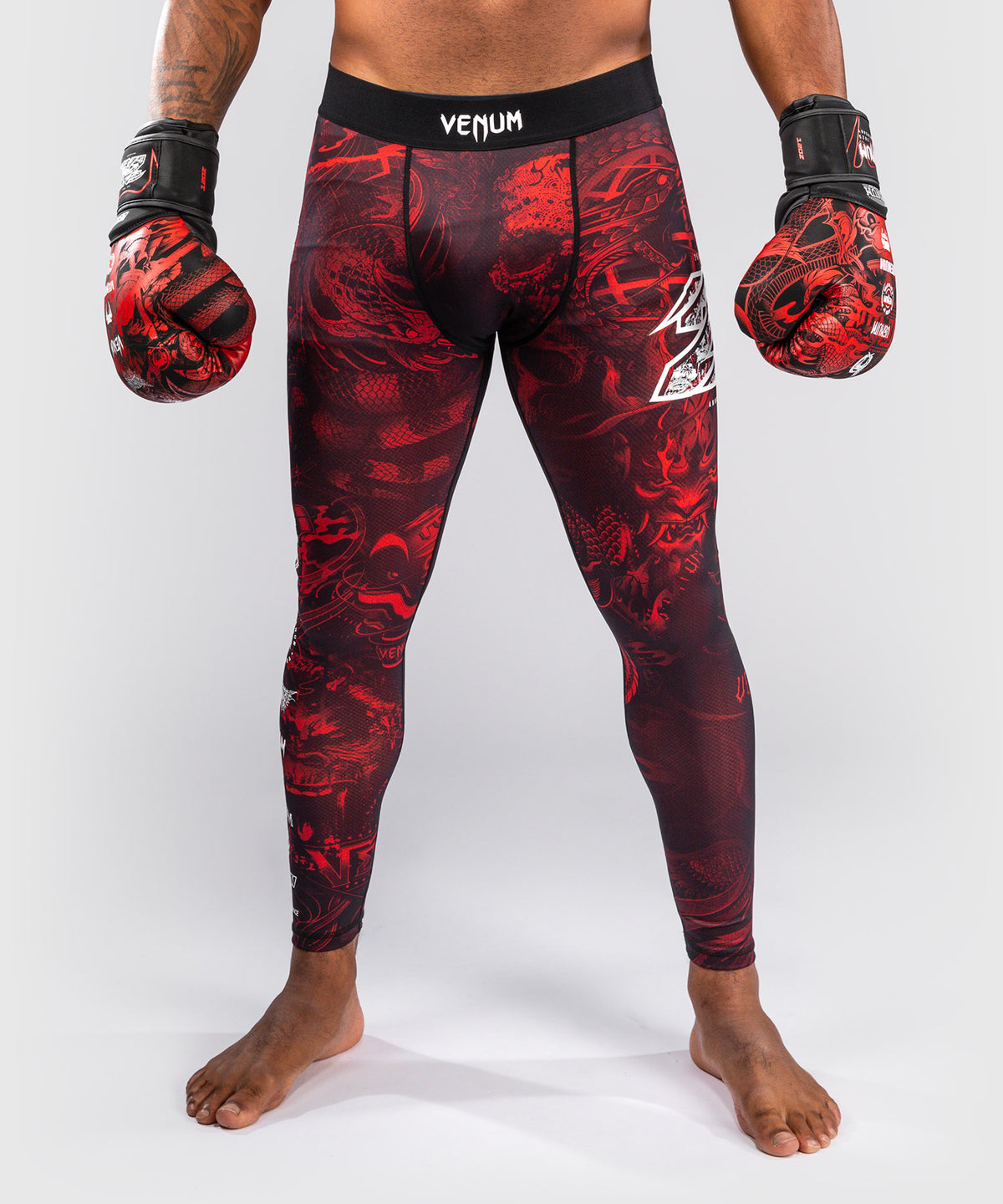 Venum 20th Anniversary Spats - Nero/Rosso