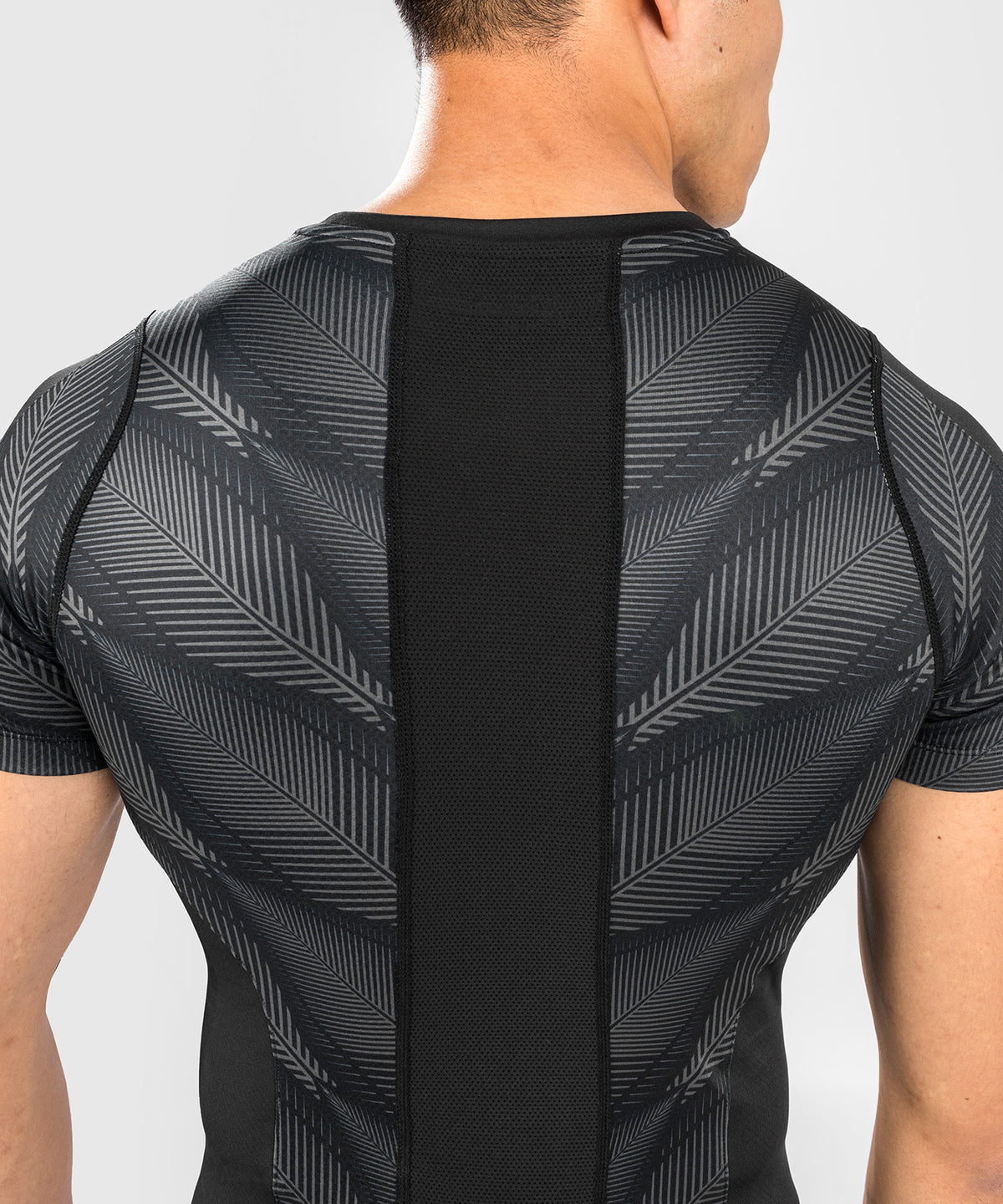 Rashguard Venum Phantom - Manches Courtes - Noir/Rouge
