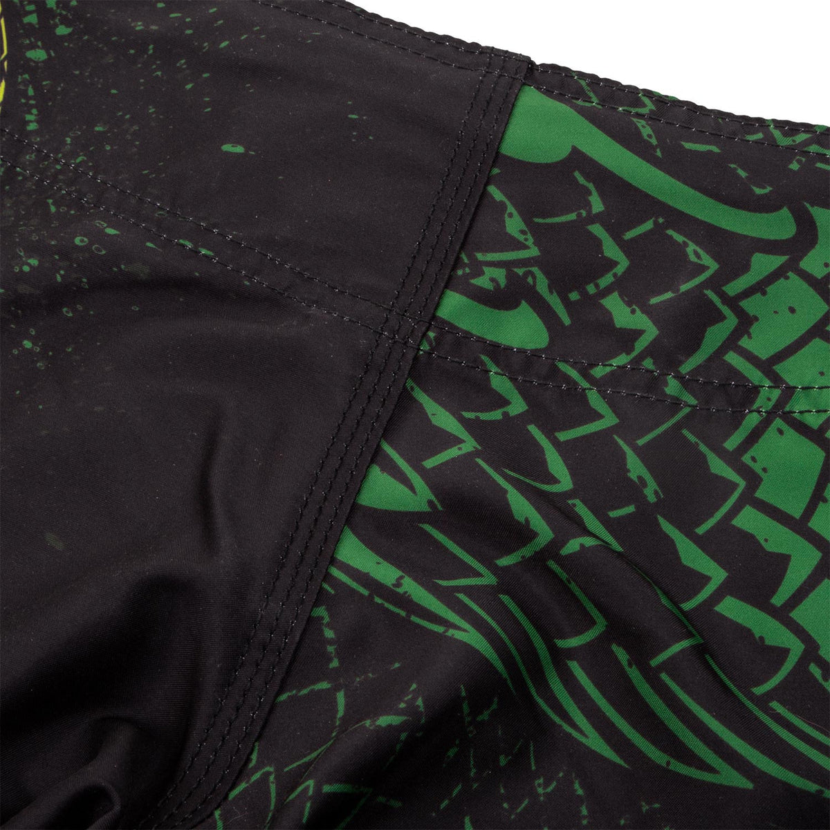 Fightshort enfant Venum Green Viper Kids - Noir/Vert