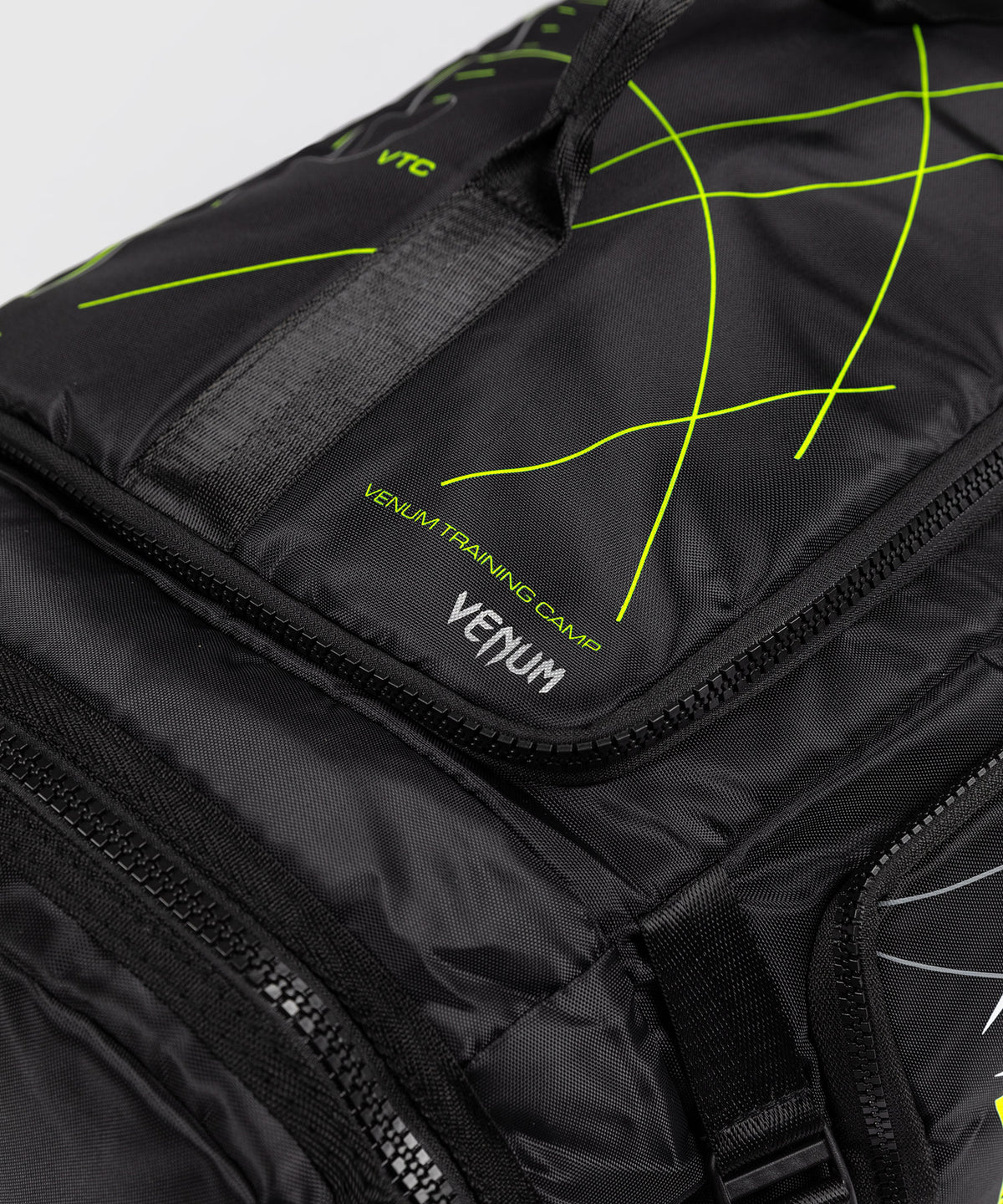 Sac de sport Venum Training Camp 4.0 - Noir/Vert Fluo