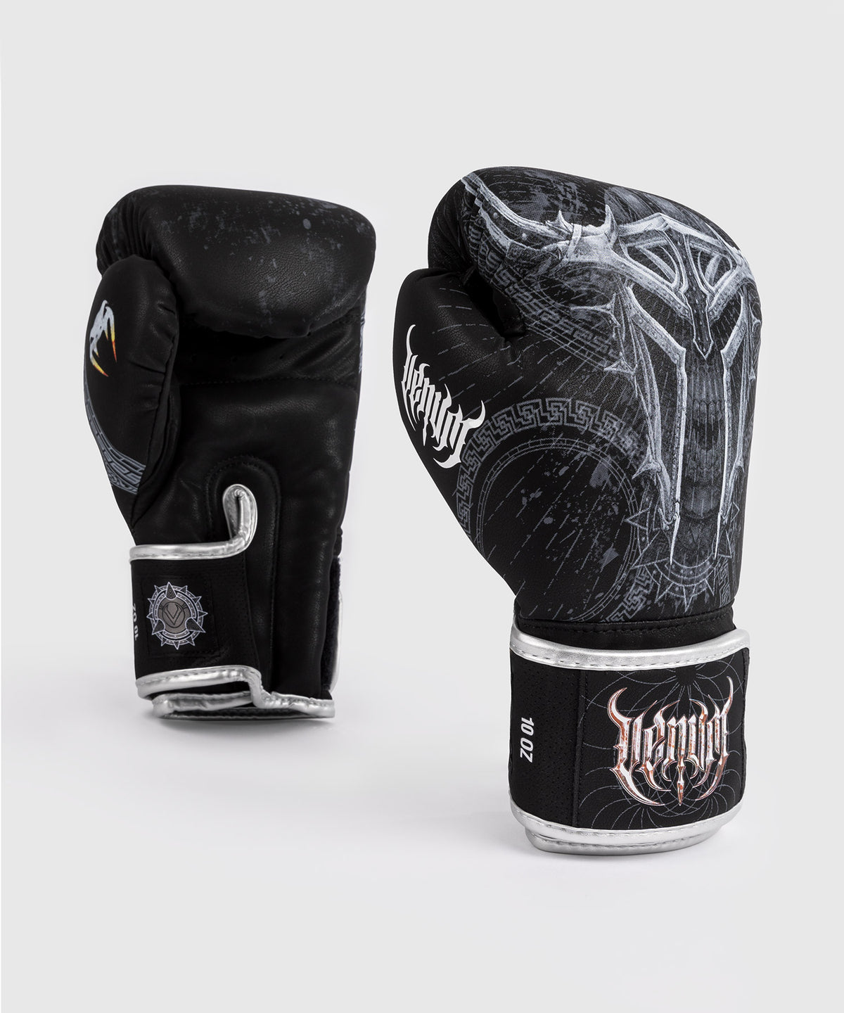 Venum Gladiator 5.0 Boxhandschuhe - Schwarz/Silber