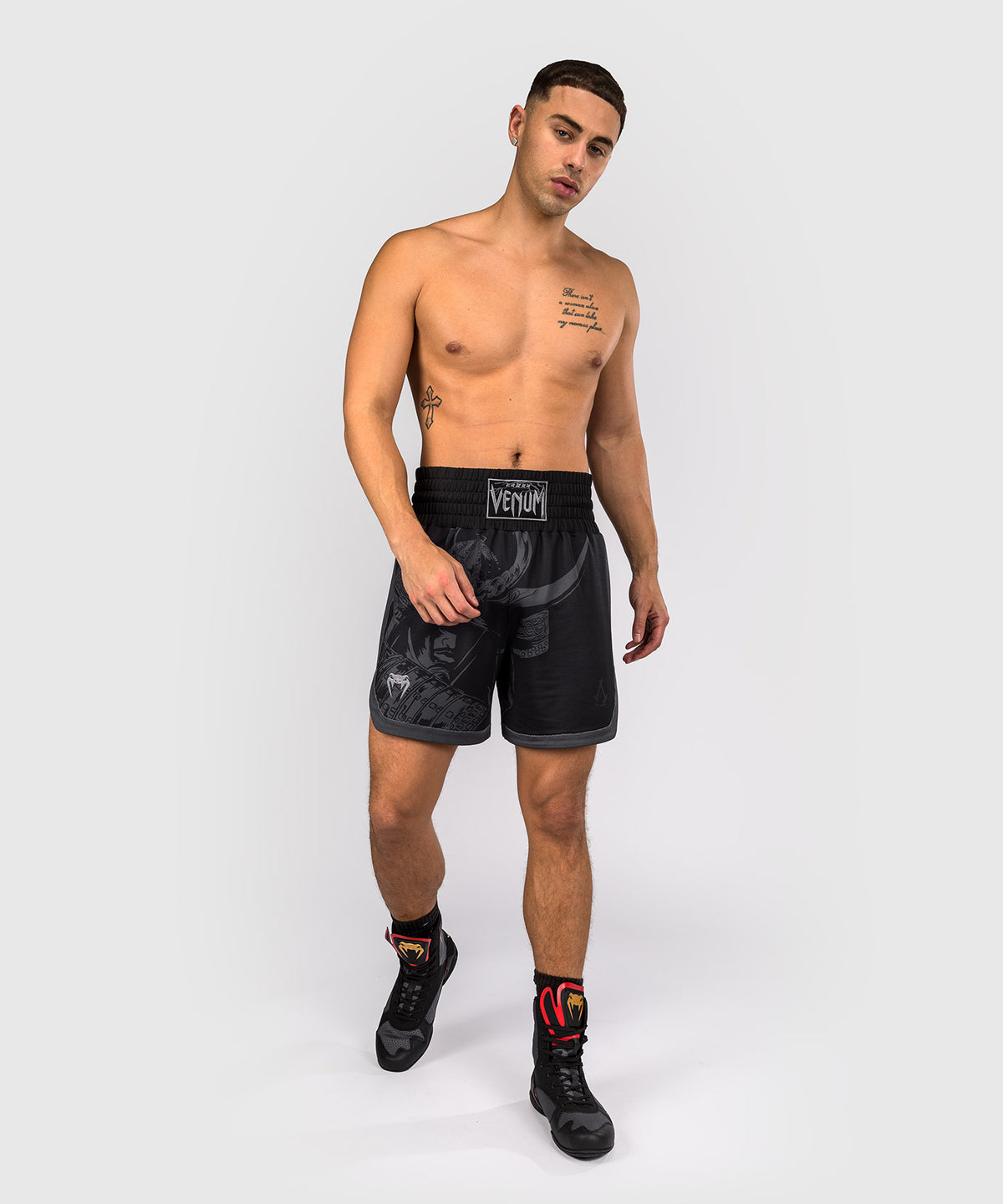 Short de Boxe Venum x Assassin's Creed Shadows - Noir