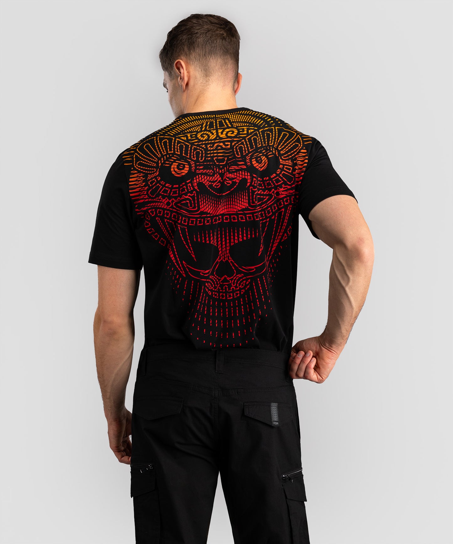 T-shirt Venum Quetzal Fury - Noir/Rouge Fury/Mandarine
