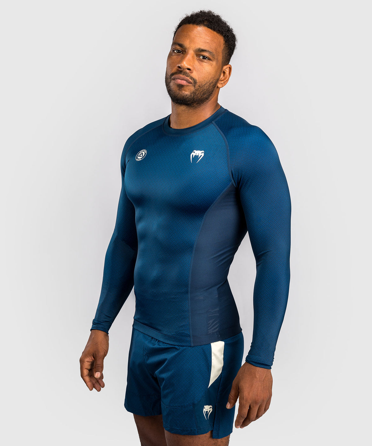 Venum x Roger Gracie Academy Rashguard Manga Larga - Azul