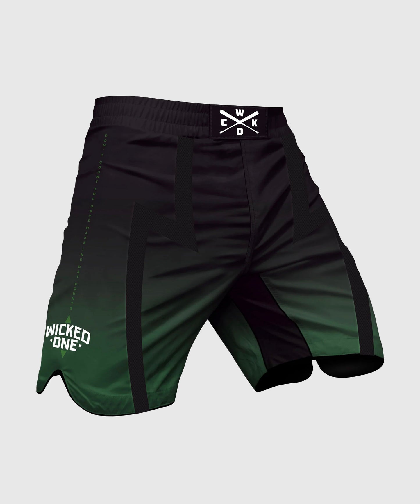 Short de MMA Wicked One Eager Ghost - Noir/Kaki