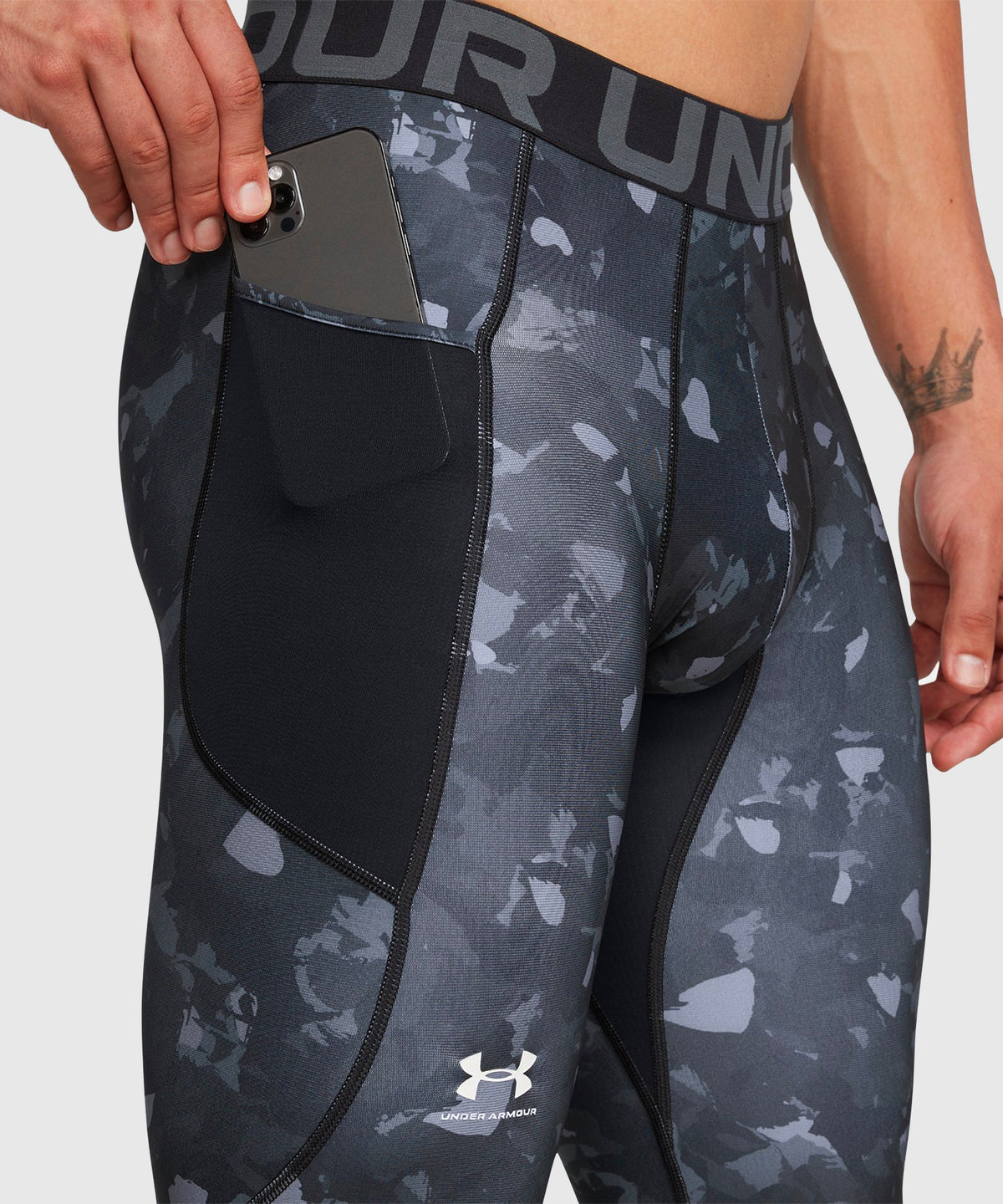 Under Armour Heatgear Pantaloni Compressione – Nero/Camo