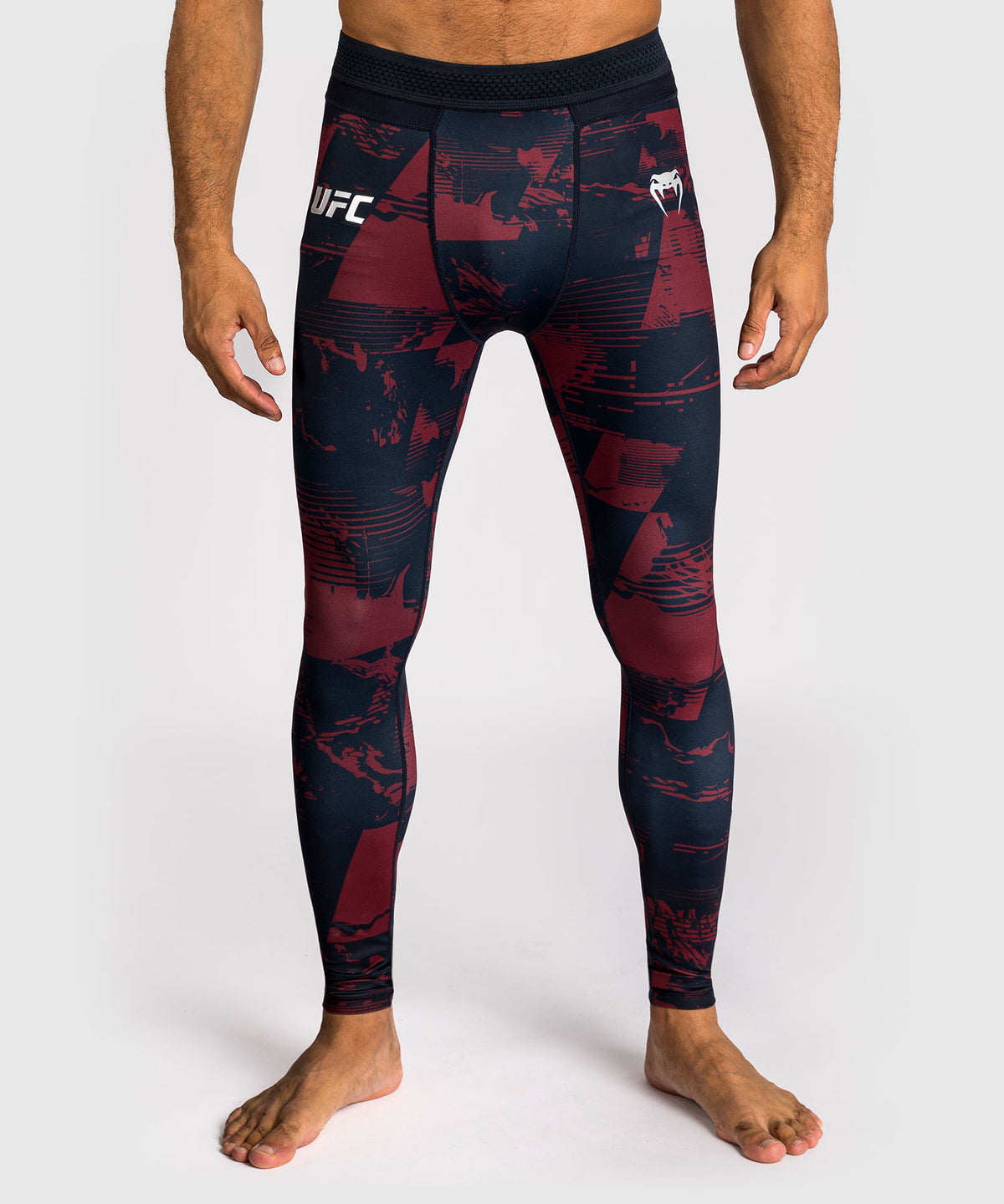 Men’s UFC Zenith by Venum Burgundy Authentic Fight Week Performance Tight