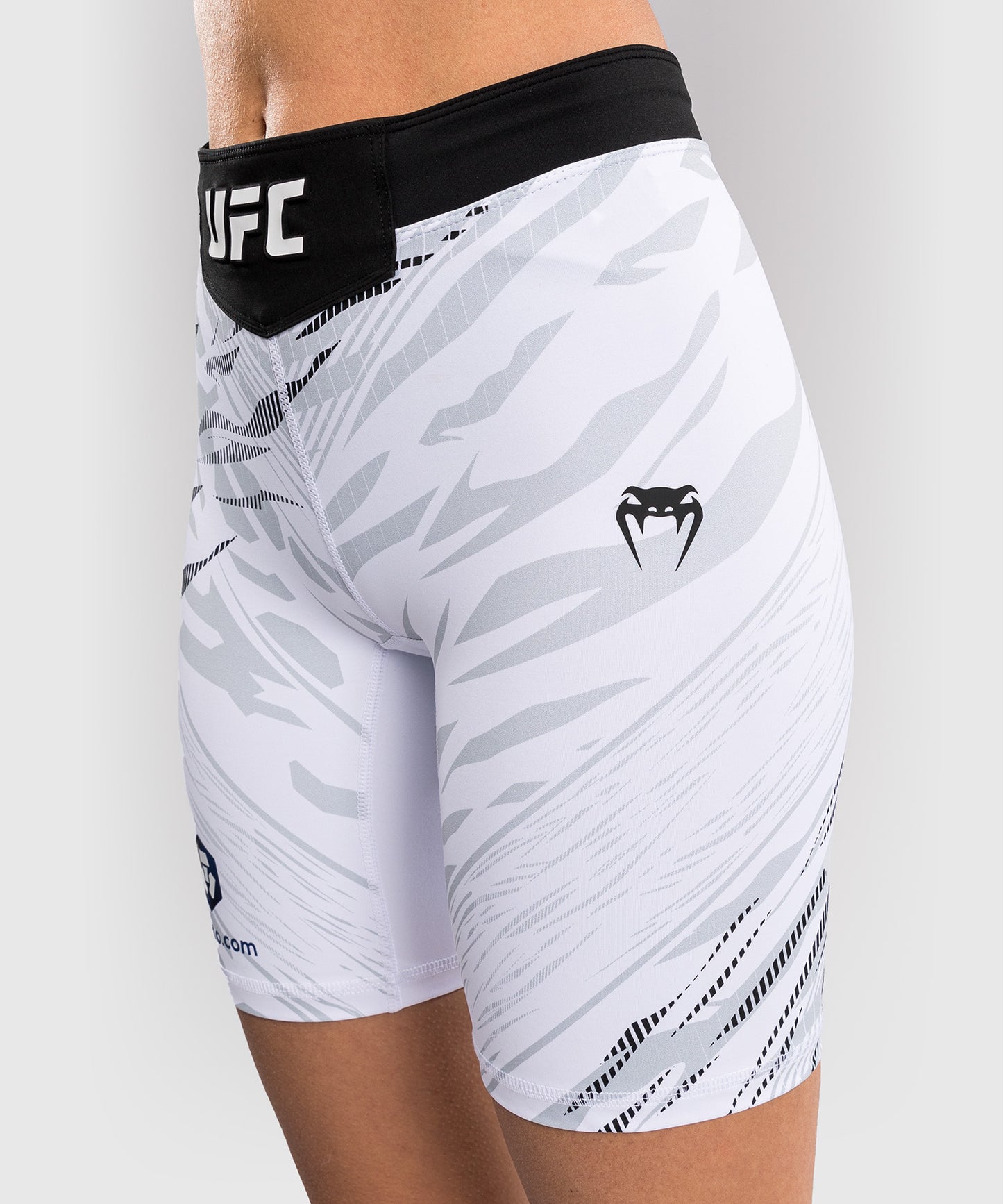 UFC Fusion by Venum Authentic Fight Night Women’s Vale Tudo Short - Long Fit - White