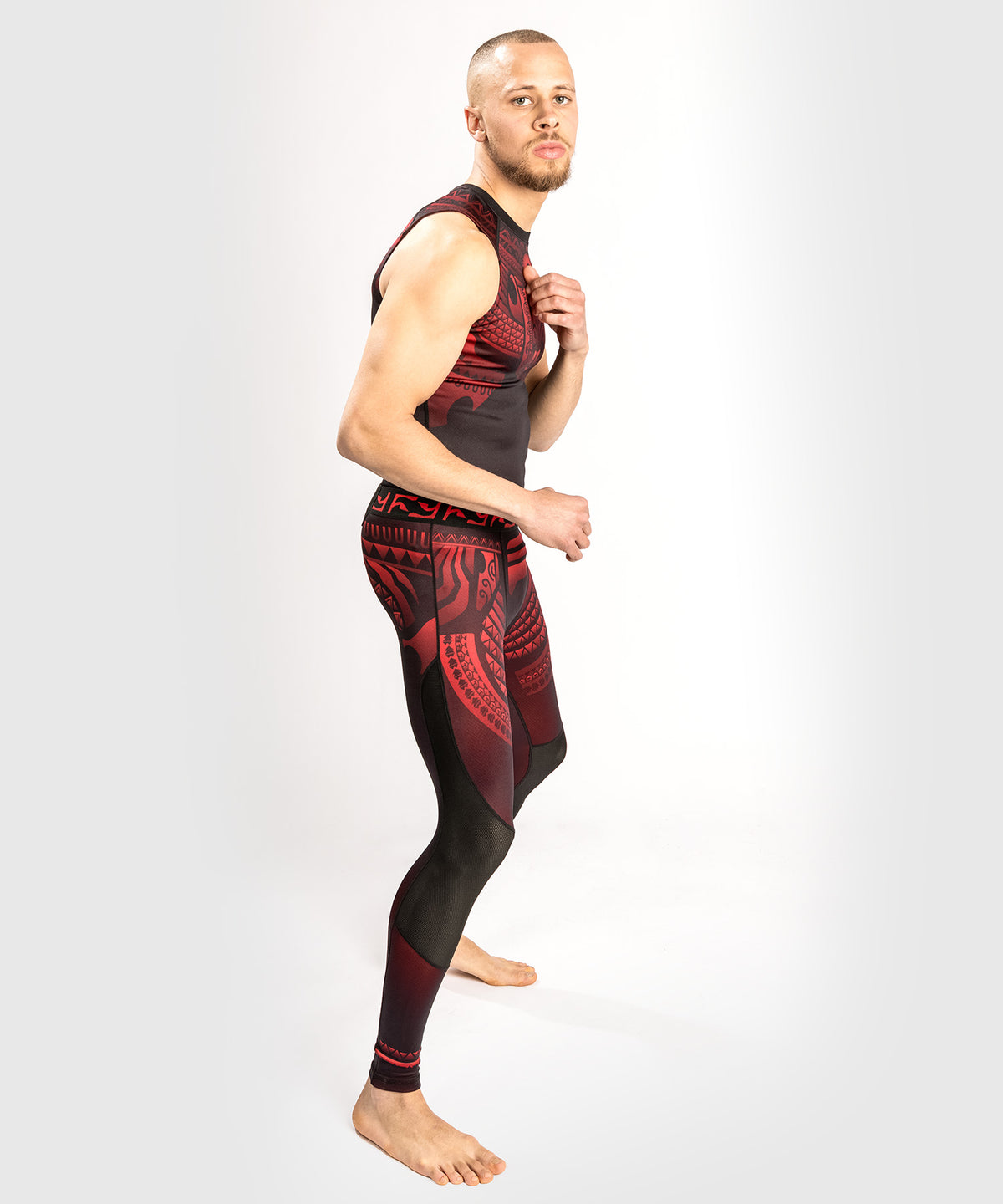 Venum Nakahi Compression Tank Top – Schwarz/Rot