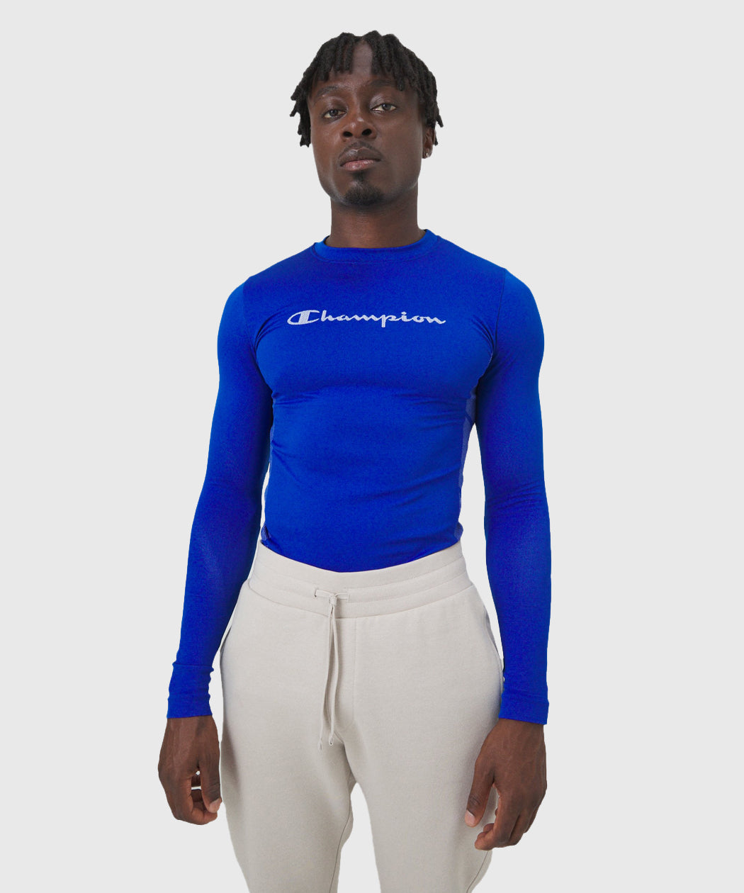 Champion Seamless T-shirt a Compressione - Blu
