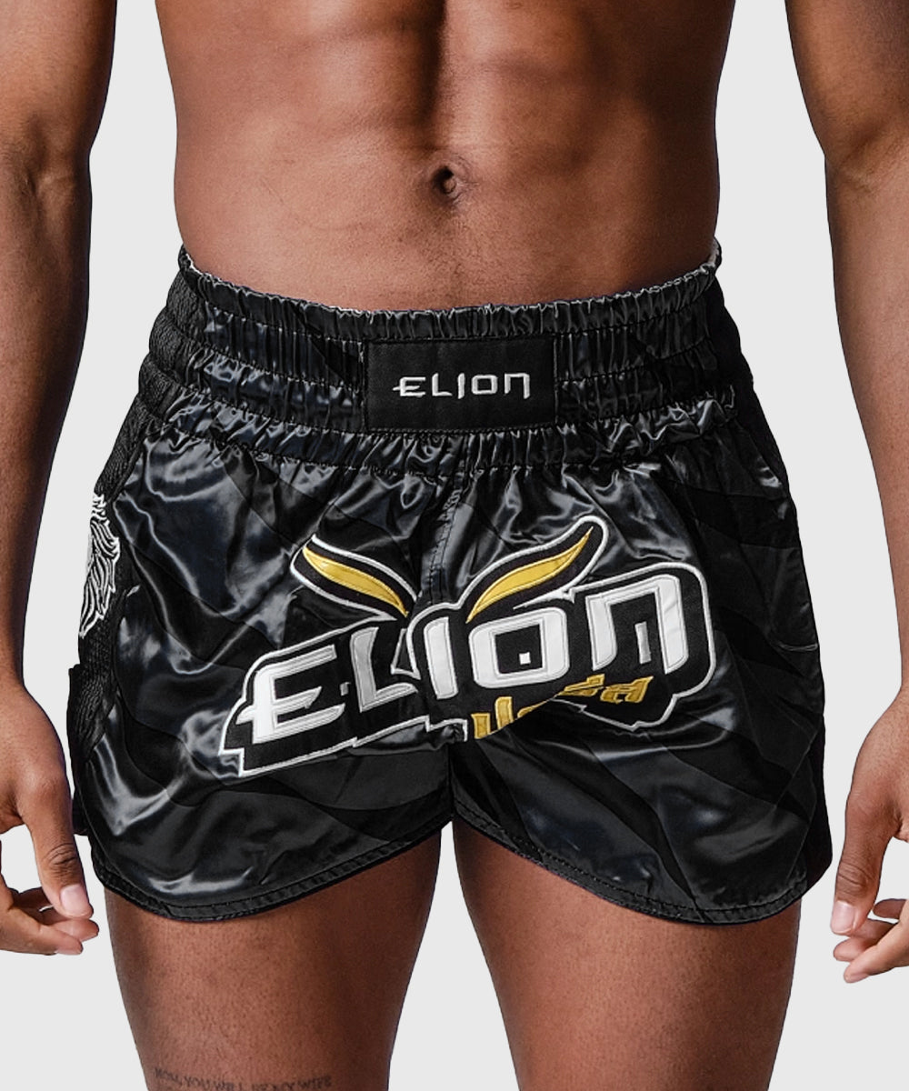 Short de Muay Thai Elion Raja - Noir