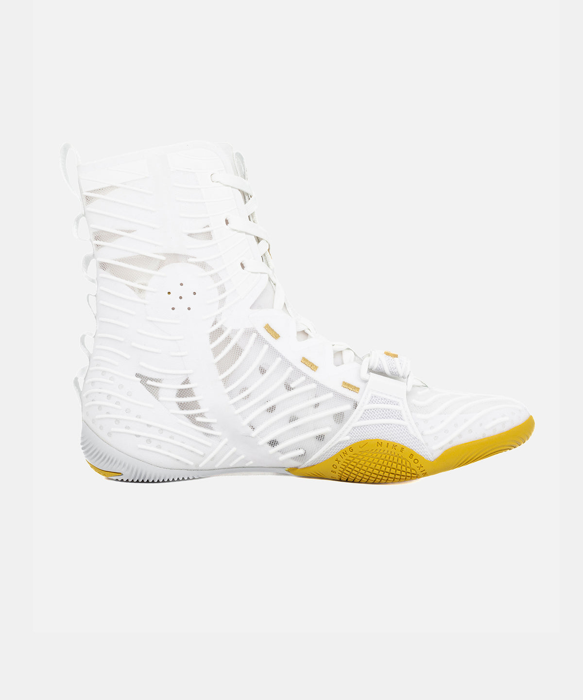 Nike Hyperko 3 Botas de Boxeo - Blanco/Oro