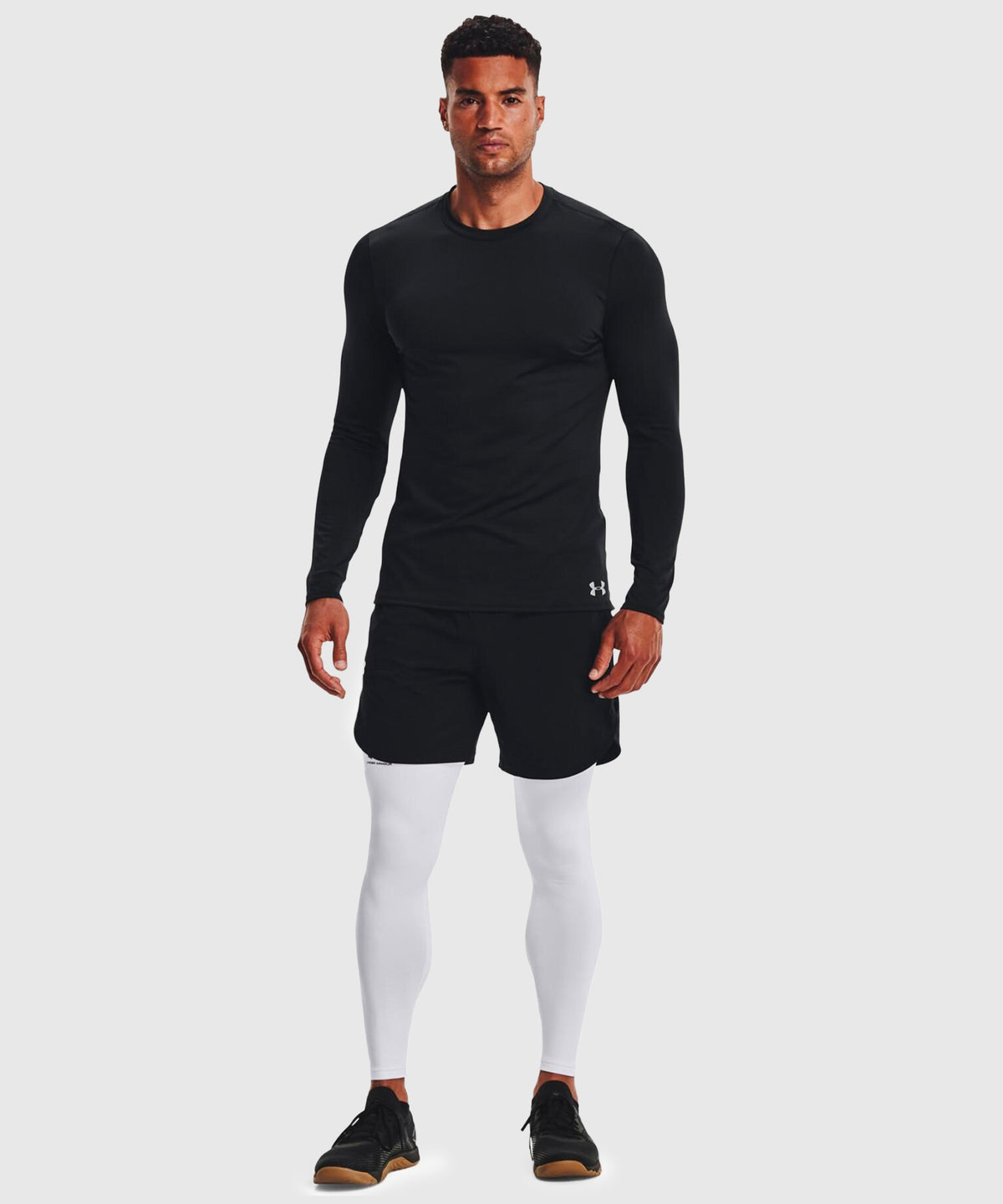 Pantalon De Compression Under Armour Coldgear - Blanc