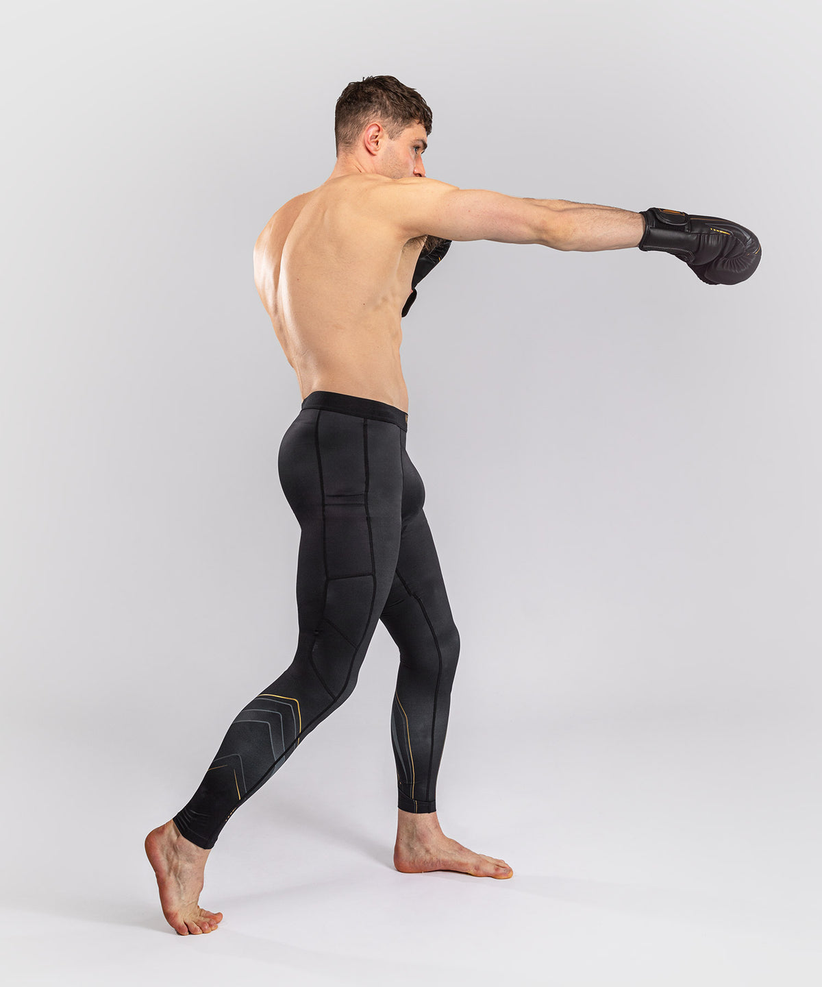 Venum Streamline Spats - Black/Gold