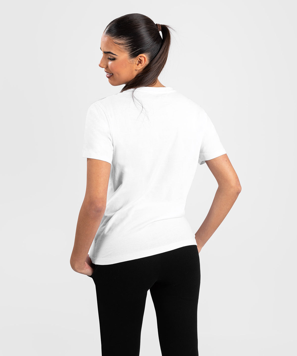 UFC Adrenaline by Venum Replica Kurzarm-T-Shirt für Frauen - Weiß