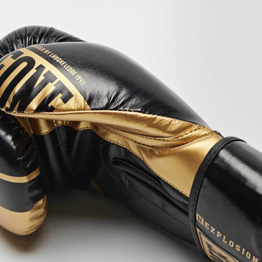 Gants de Boxe Leone Nexplosion - Noir