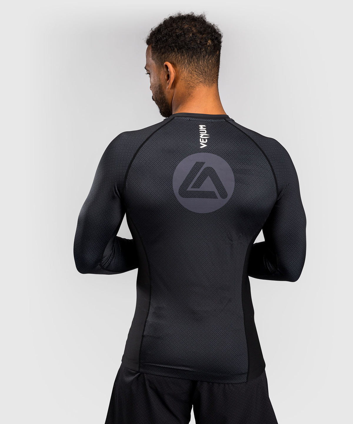 Venum x Roger Gracie Academy Rashguard Manga Larga - Negro