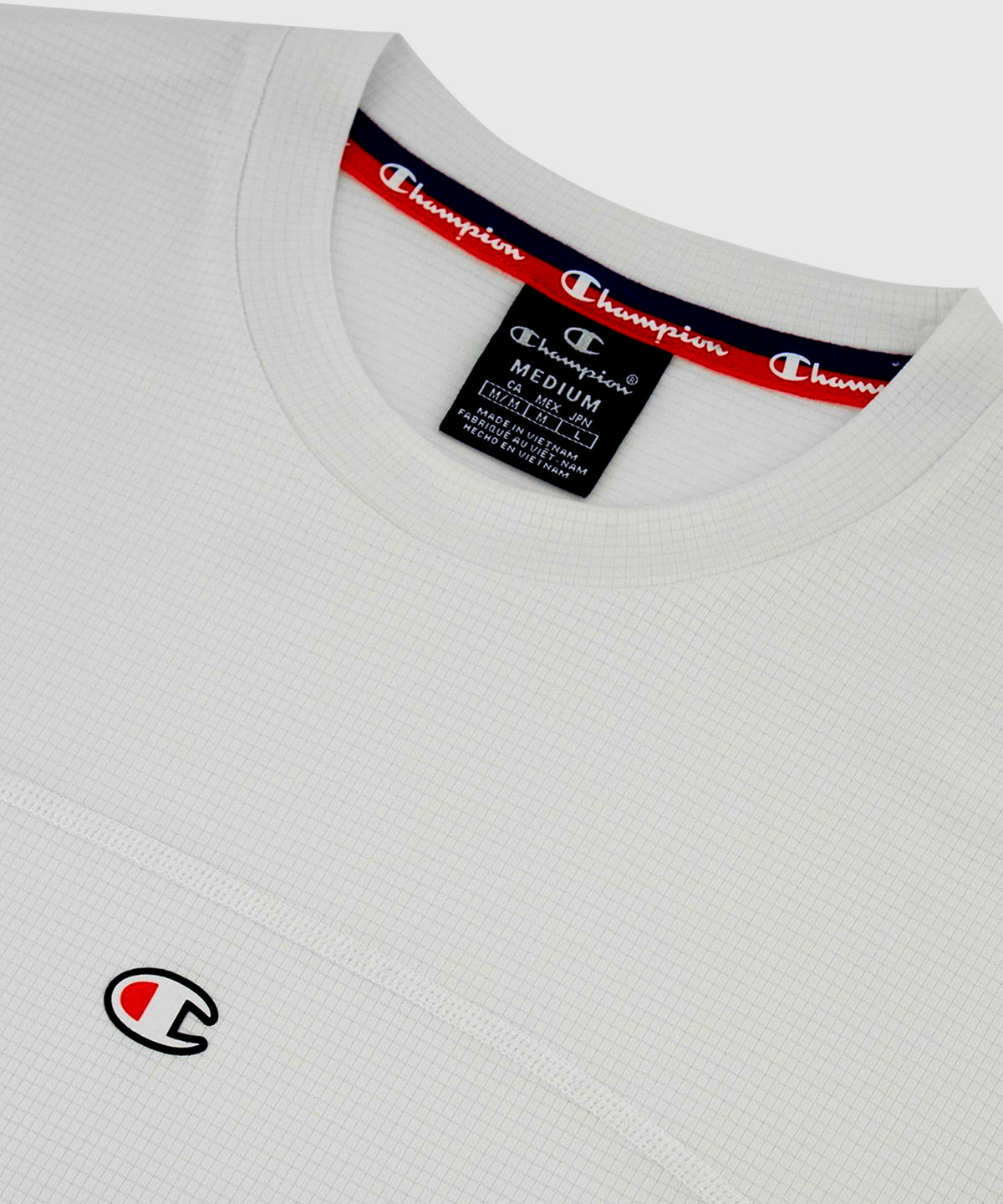 T-shirt Champion Quick-Drying Réfléchissant - Blanc