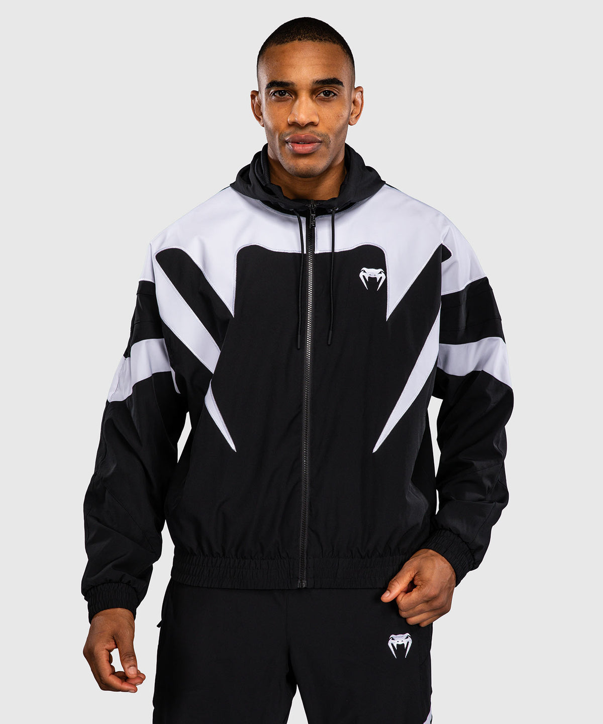Veste de survêtement Venum Attack 90 - Blanc/Noir