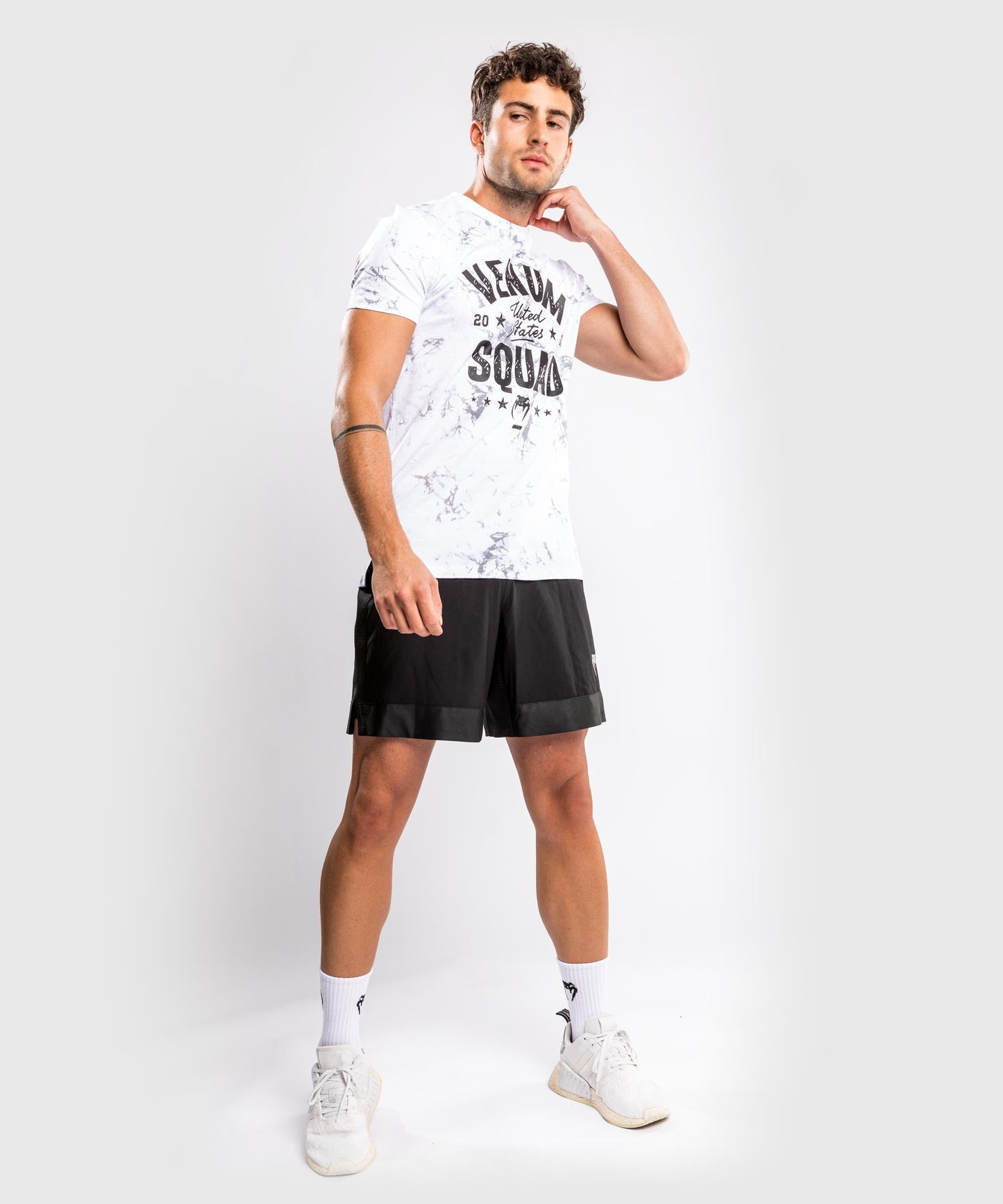 Venum Squad T-shirt - White/Grey