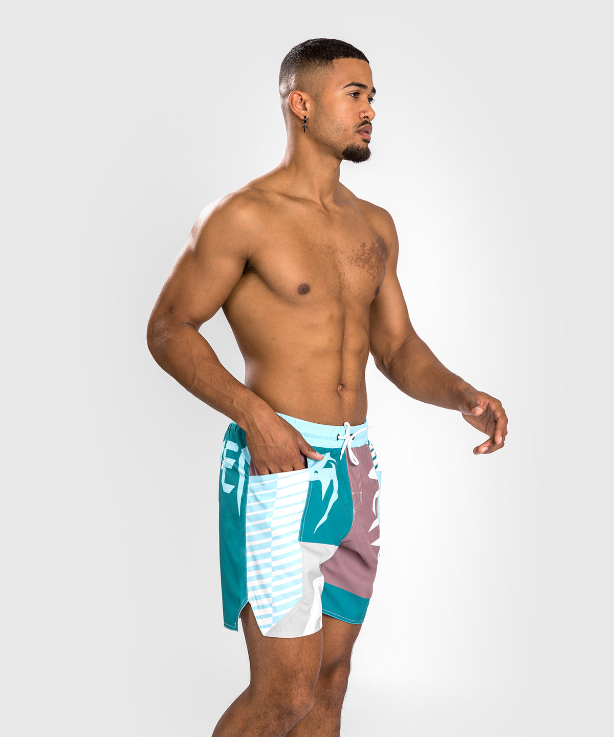 Venum Summer 88 Boardshort - Clearwater/Mozaic Blue