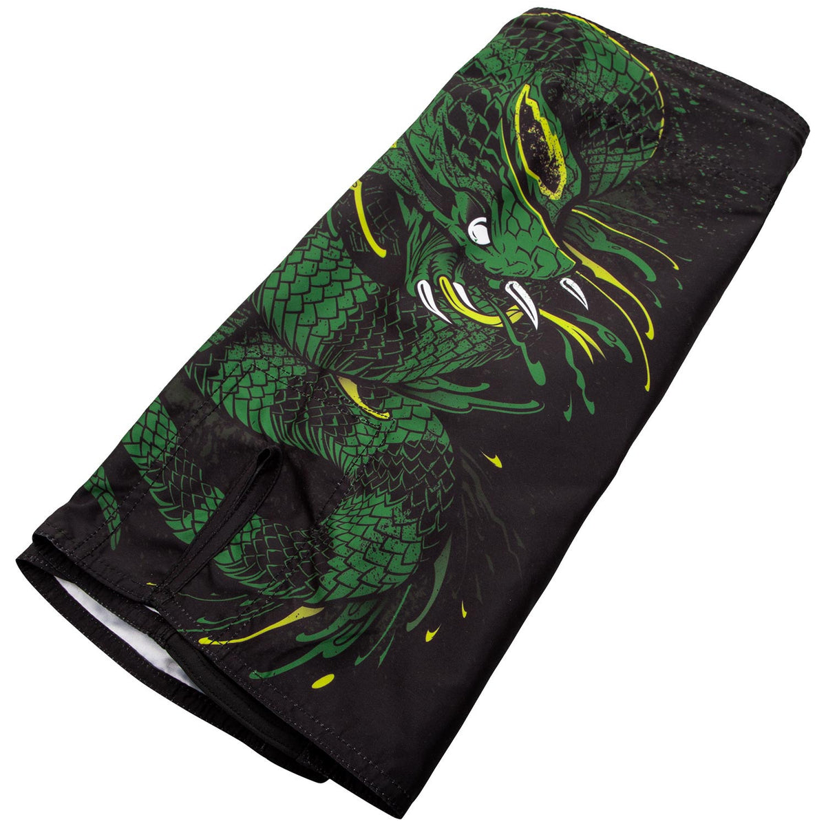 Fightshort enfant Venum Green Viper Kids - Noir/Vert