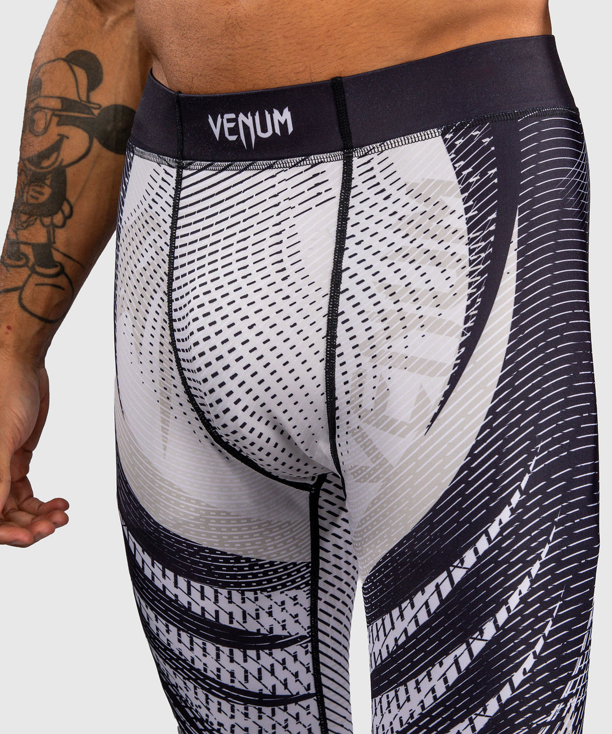 Venum Galactic 3.0 Spats - Bianco Sporco/Nero