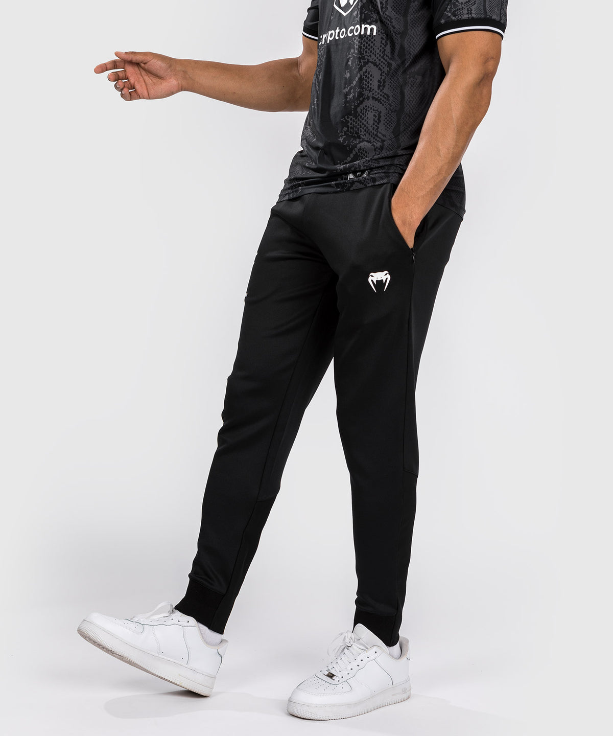 Pantalon de Jogging pour Hommes UFC Adrenaline by Venum Authentic Fight Night - Noir