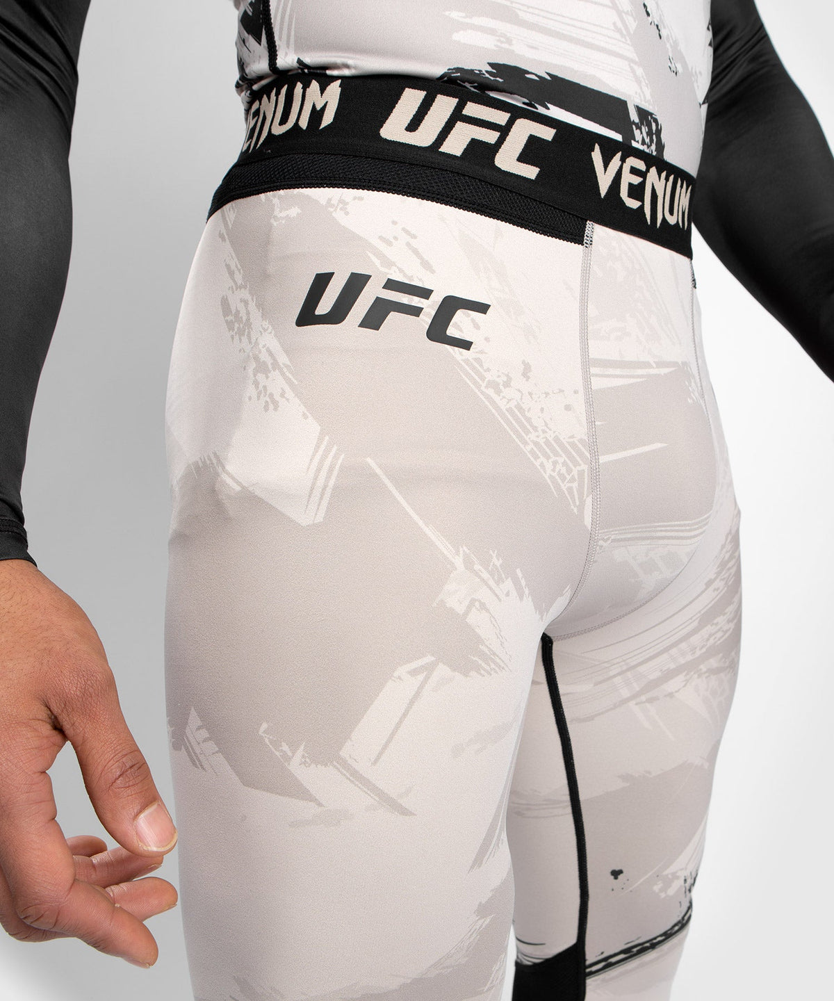 Venum Authentic Fight Week 2.0 UFC Compression Pants - Sand