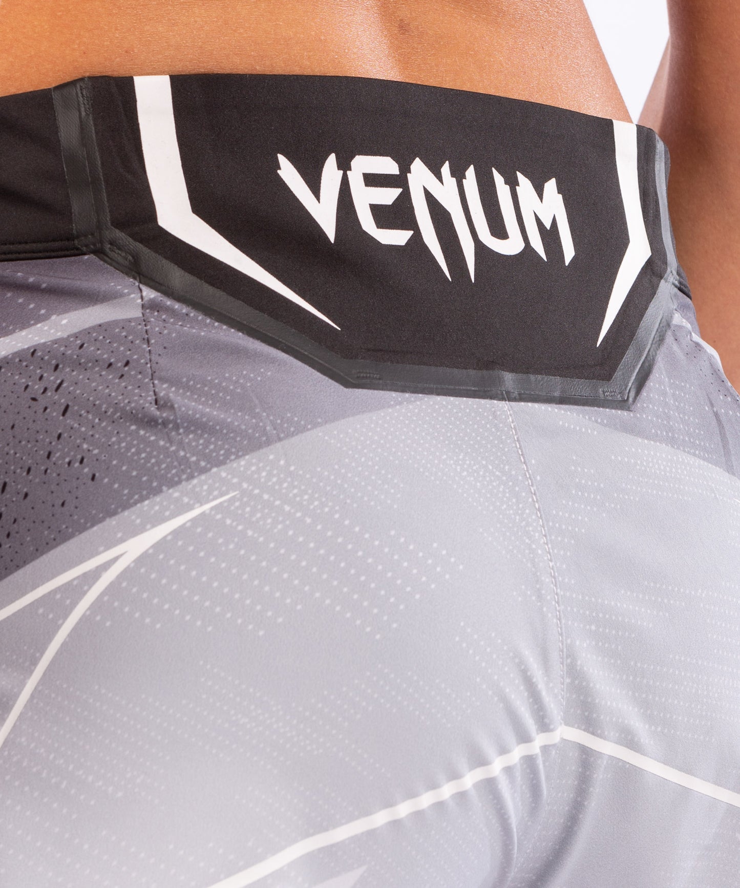 Pantalón De Mma Para Mujer UFC Venum Authentic Fight Night – Modelo Corto - Blanco