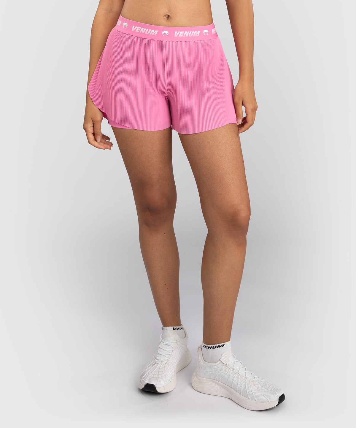 Venum Flowfit Pantalones Cortos de Entrenamiento Mujer - Rosa Caramelo