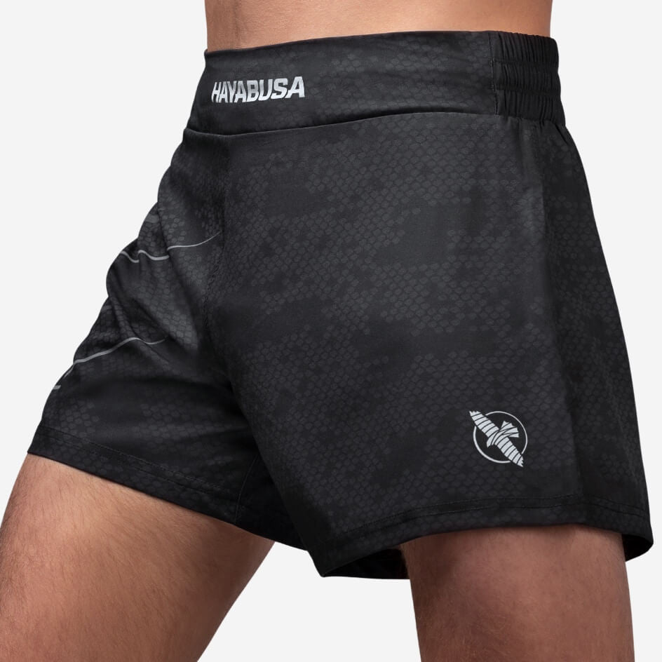 Short de MMA Hayabusa Kickboxing Arrow - Noir