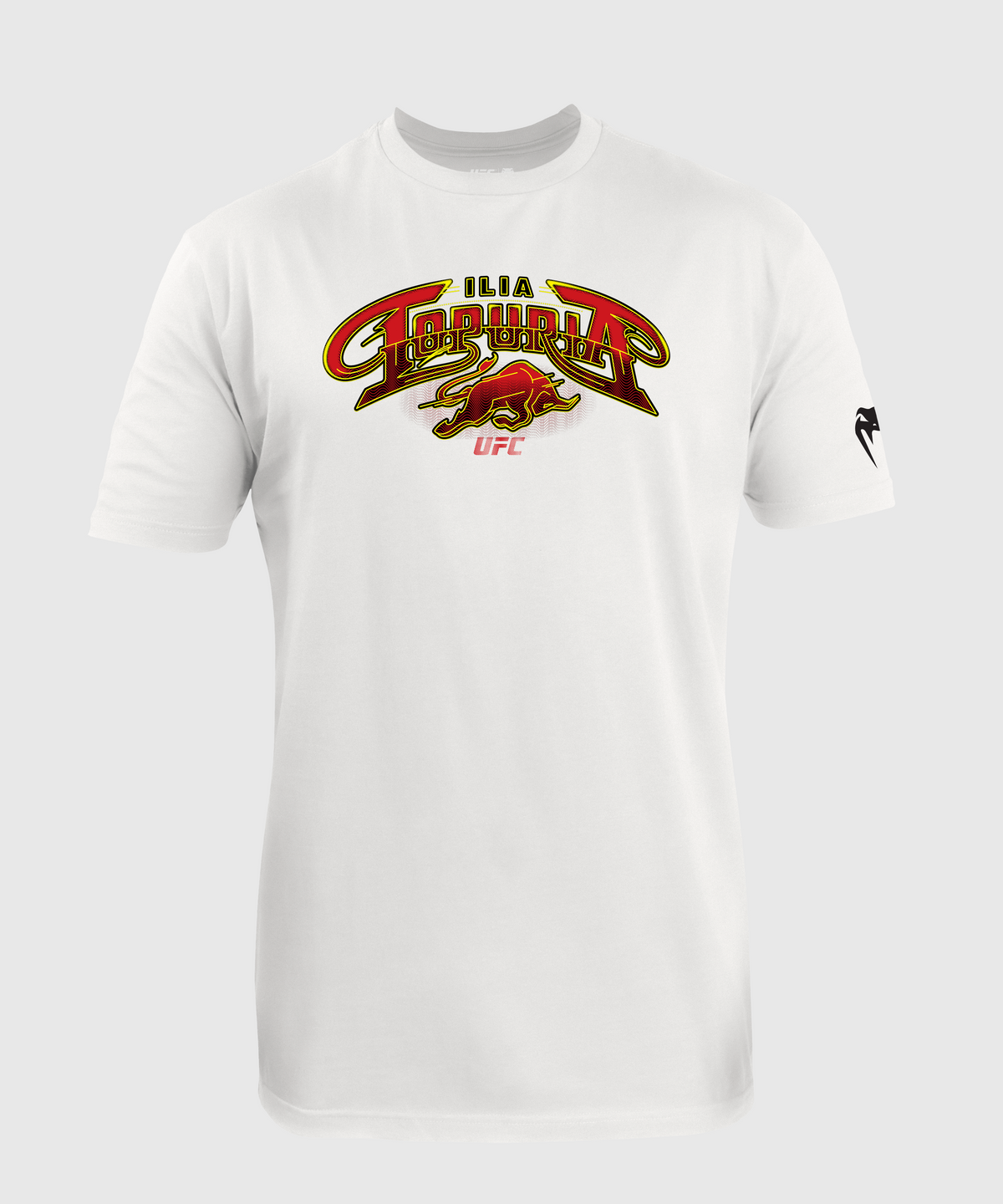 UFC Unrivaled by Venum Ilia Topuria Camiseta para Hombres - Blanca