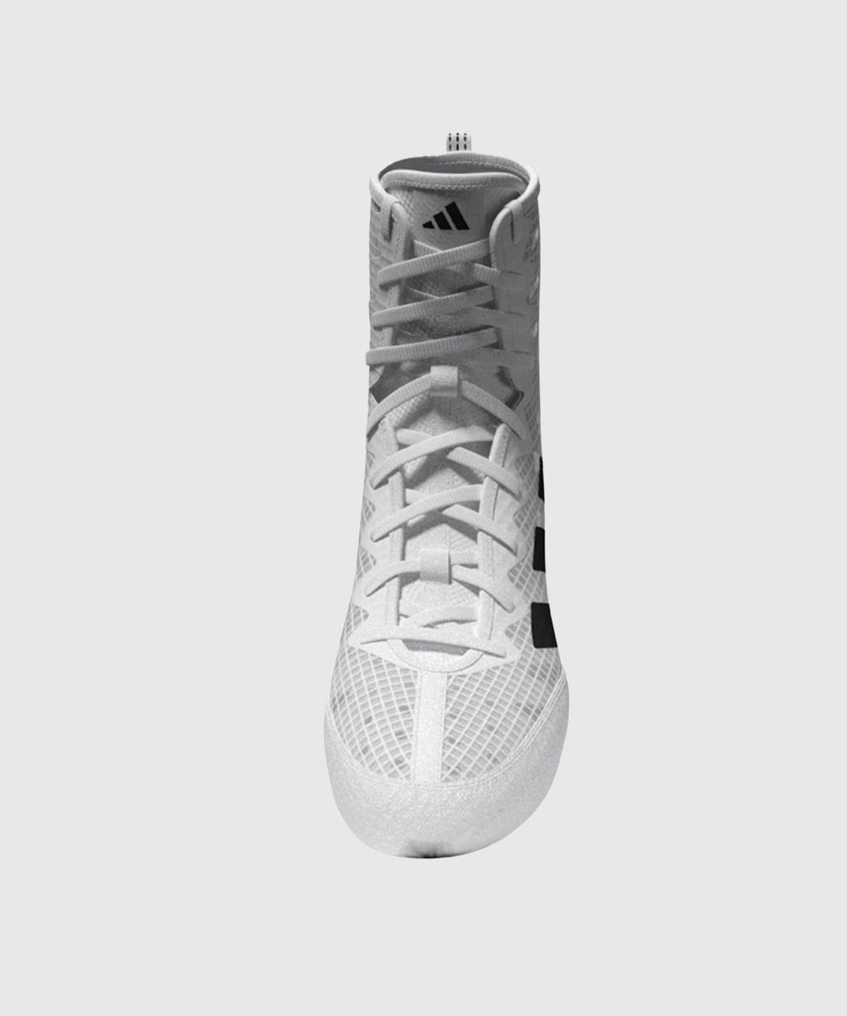 Chaussures de Boxe Adidas Box Hog Iv Olympique - Blanc/Noir
