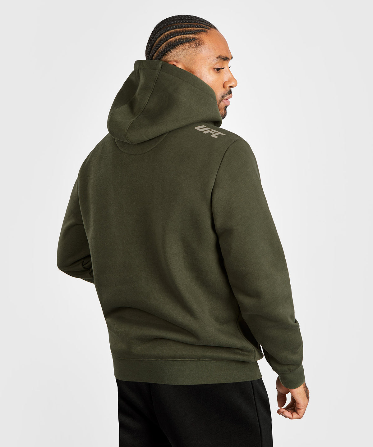 UFC Adrenaline by Venum Fight Week Felpa con cappuccio da Uomo - Khaki