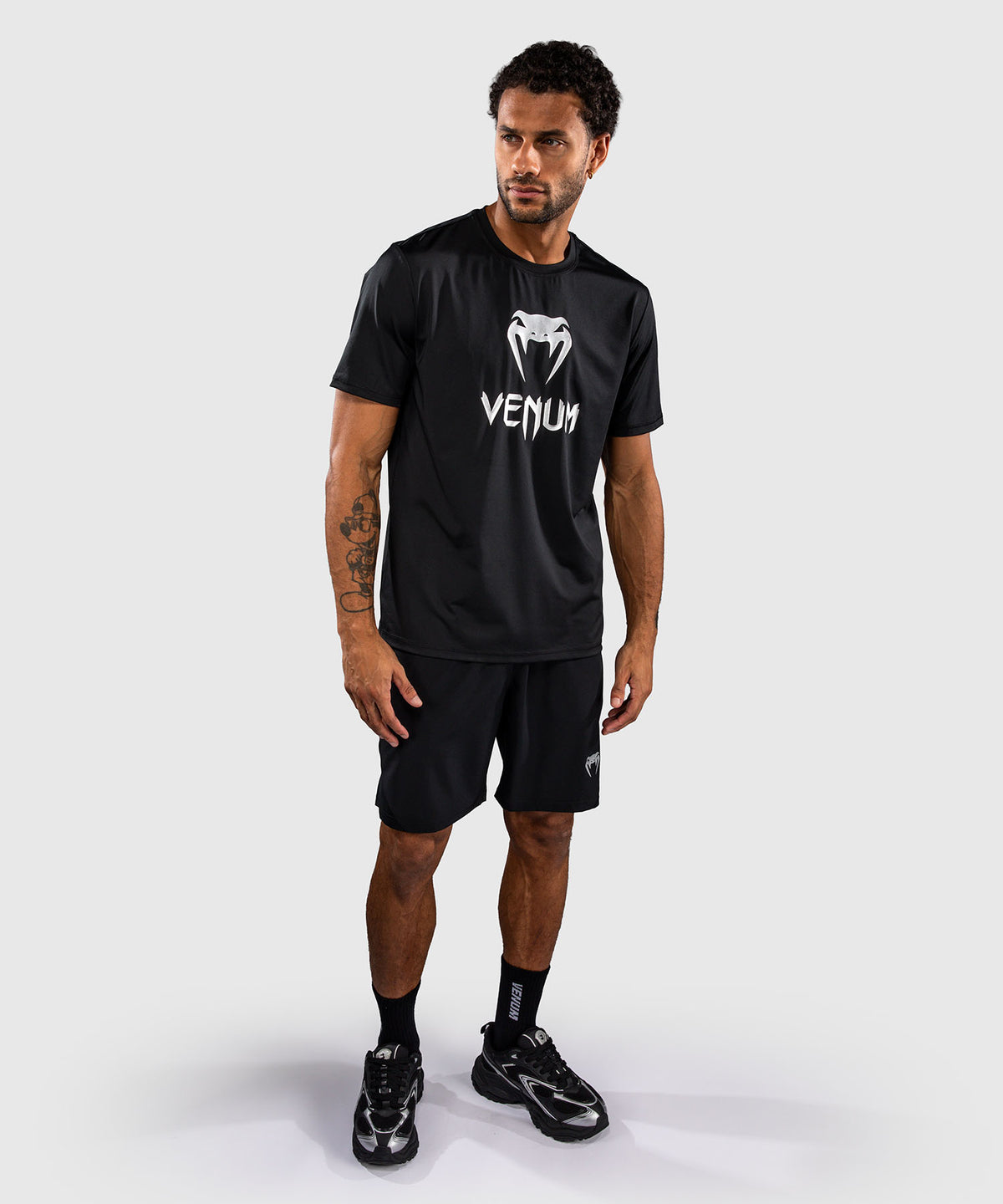 T-shirt Dry Tech Venum Classic - Noir/Argent