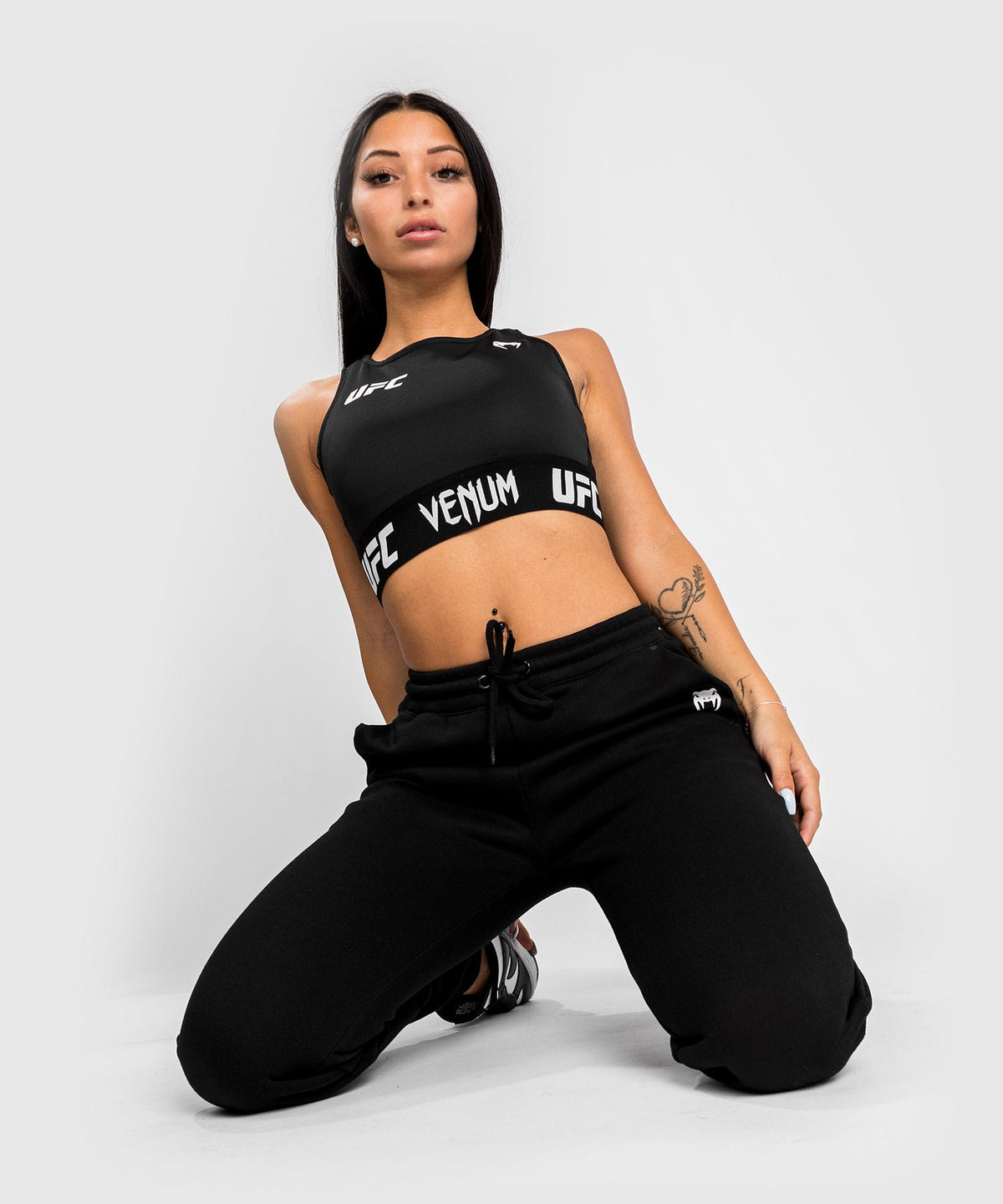 Brassière de Pesée Femme UFC Venum Authentic Fight Week - Noir