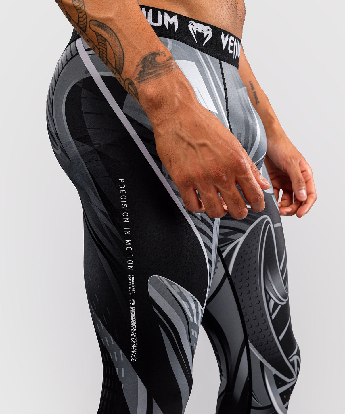 Venum Crimson Viper 2.0 Leggings a compressione - Nero/Grigio