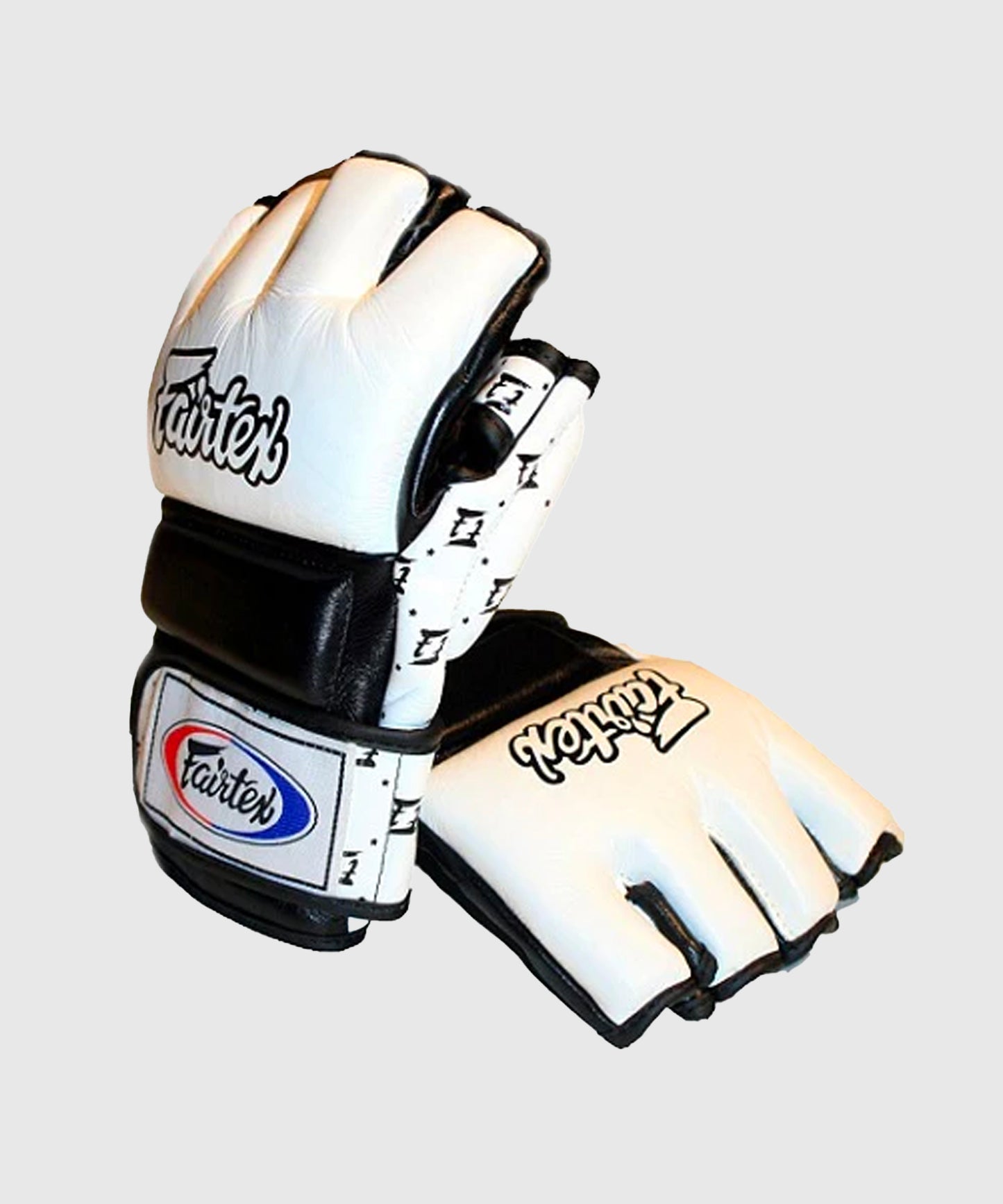 Gants de MMA V17 Fairtex - Blanc/Noir