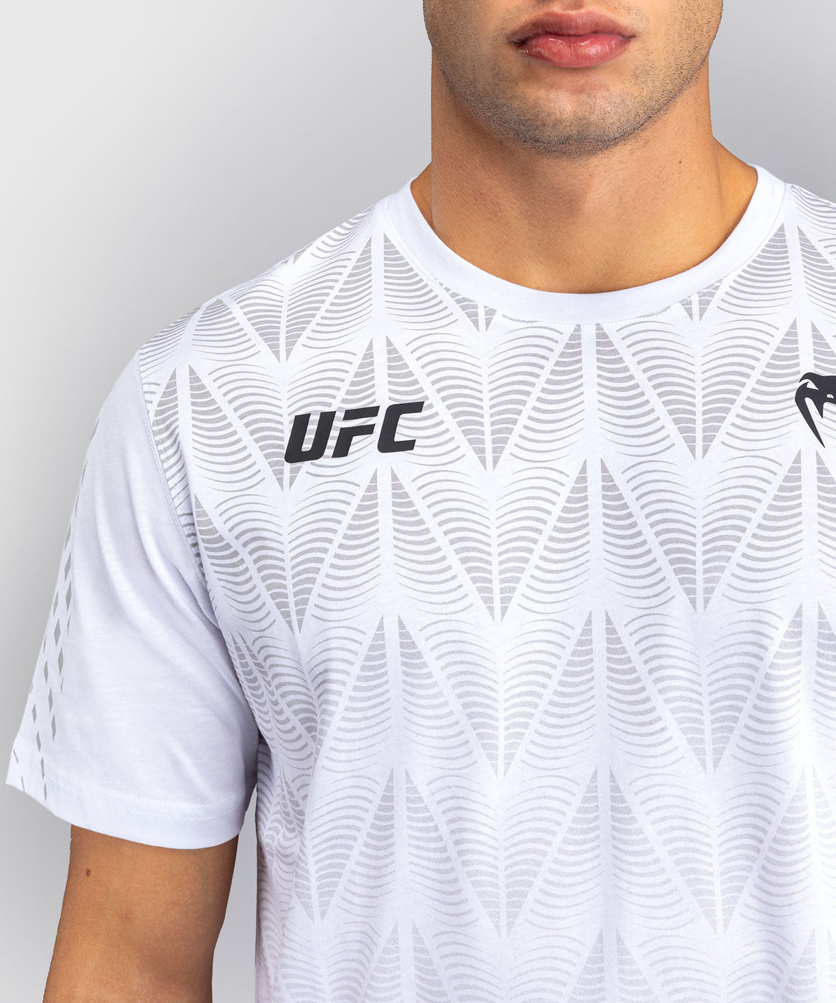 UFC Zenith by Venum Replica Camiseta Hombre - Blanco