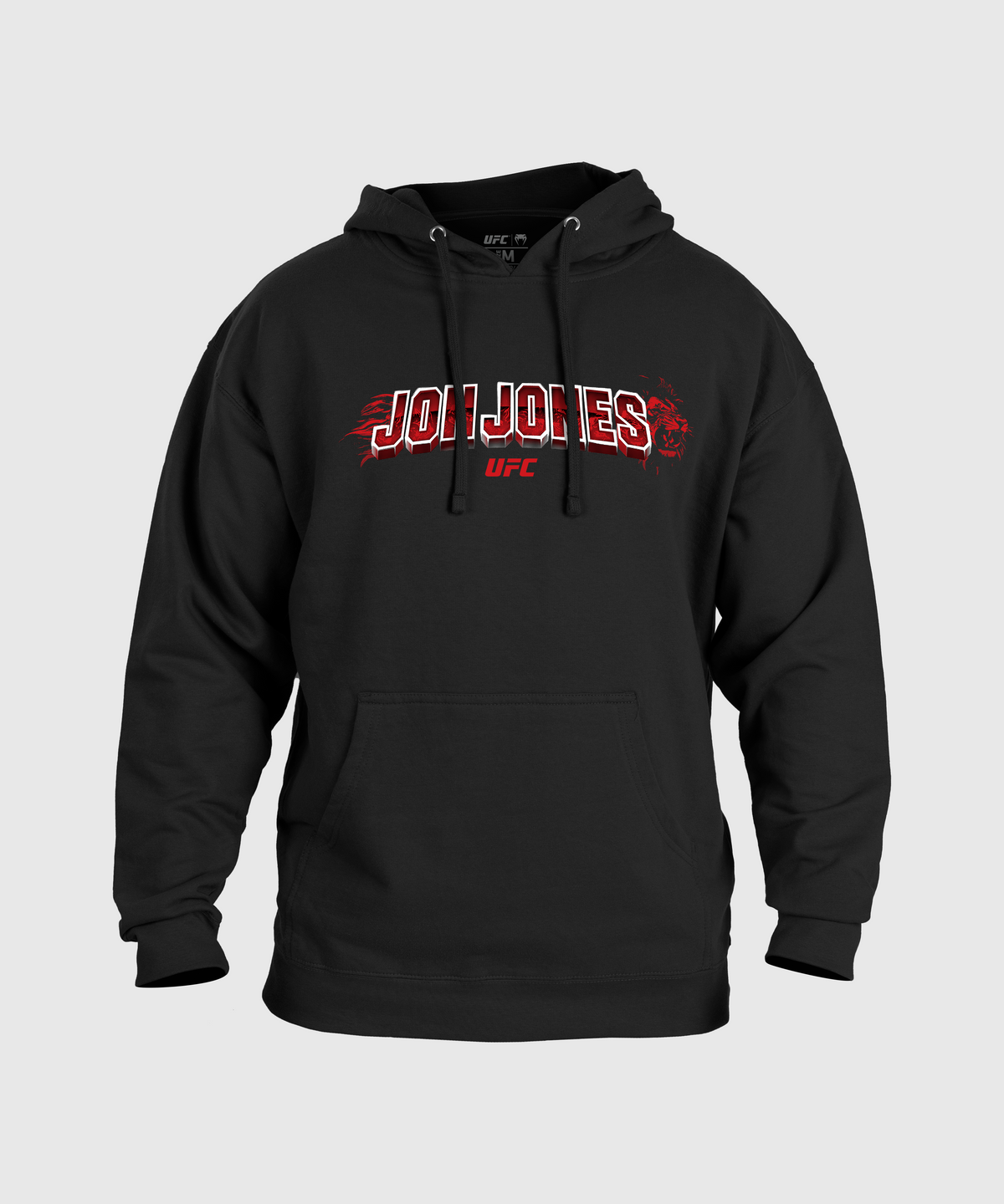 UFC Unrivaled by Venum Jon Jones Herren Kapuzen-Sweatshirt - Schwarz